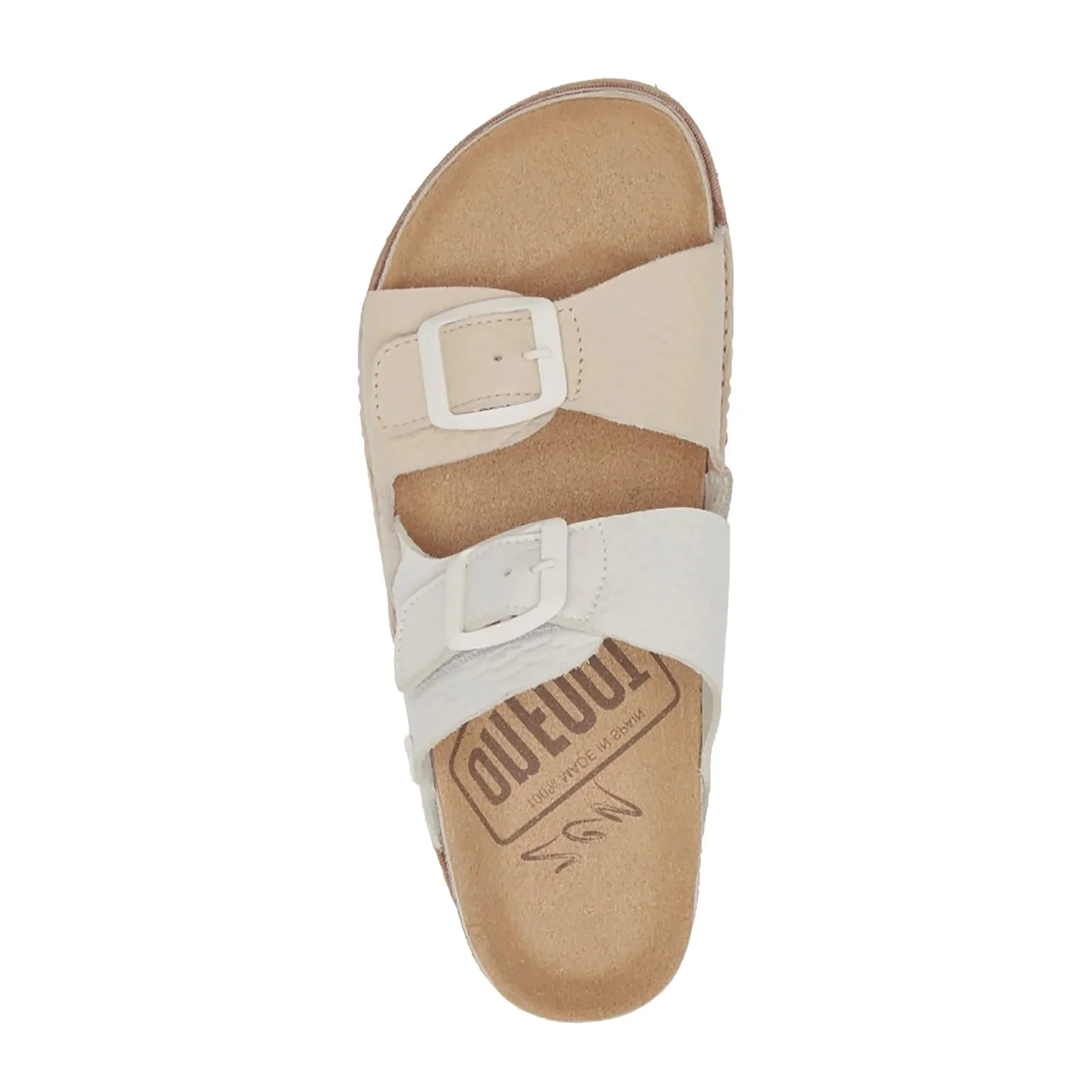 On Foot 1107 Naoshima Sandal (Women) - Beige/Blanco - Image 4