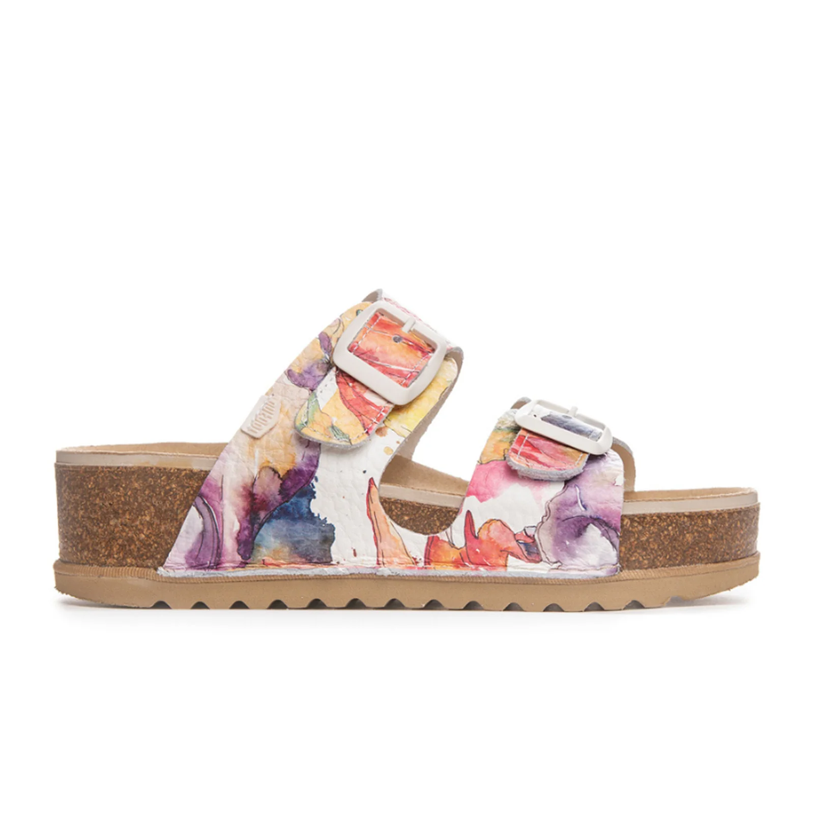 On Foot Aurora Slide Sandal (Women) - Flowers