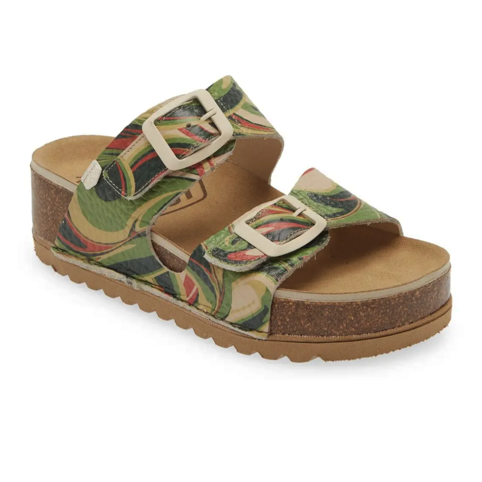 On Foot 1110 Naoshima Sandal (Women) - Psicodelico - Image 2