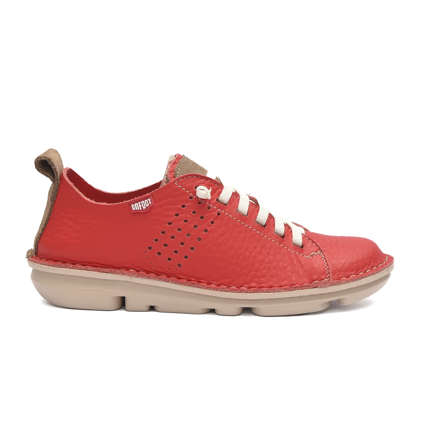 On Foot 30250 Silken Sneaker (Women) - Rojo
