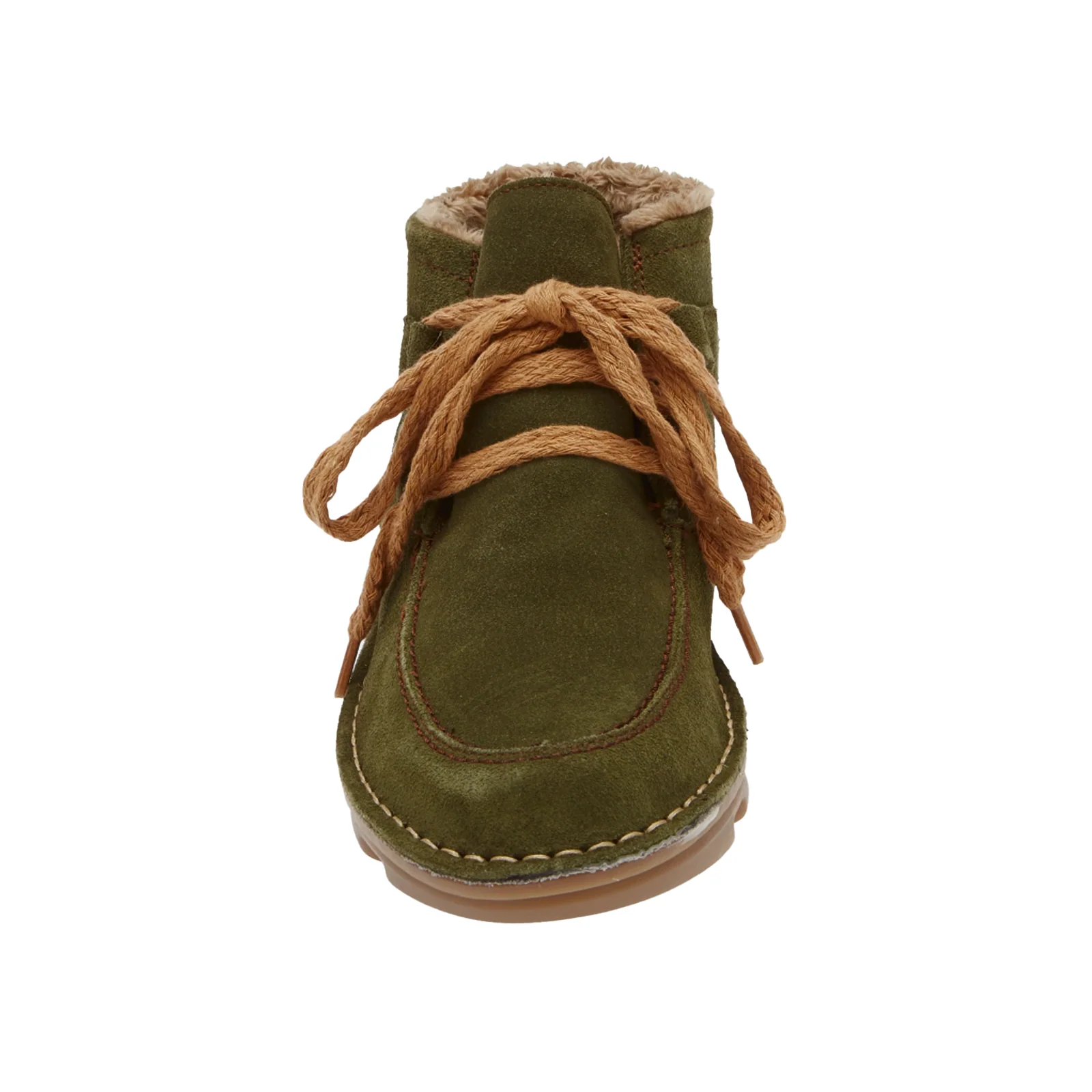 On Foot Silken Lace Up Boot (Women) - Musgo Suede - Image 4