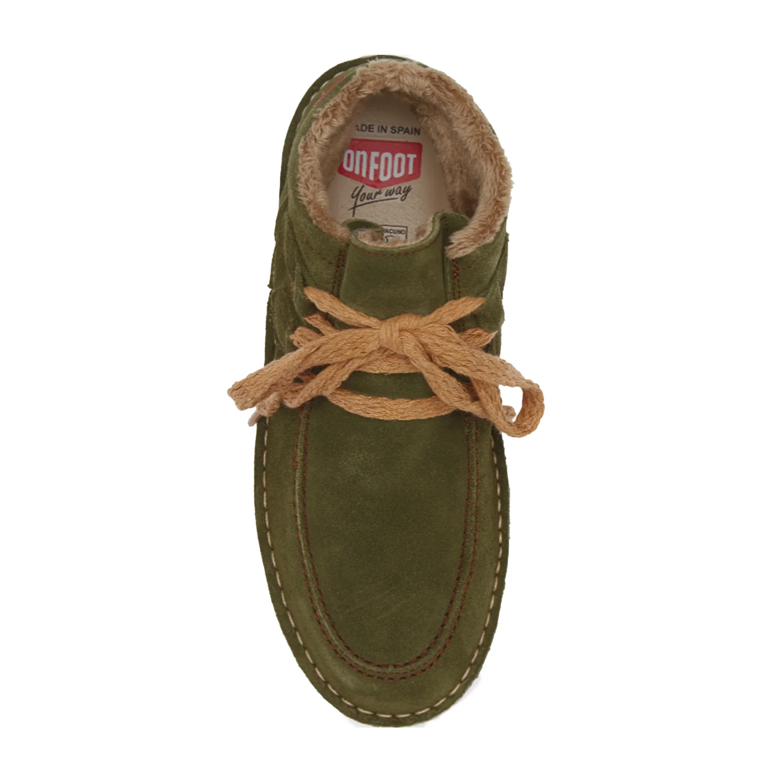 On Foot Silken Lace Up Boot (Women) - Musgo Suede - Image 5