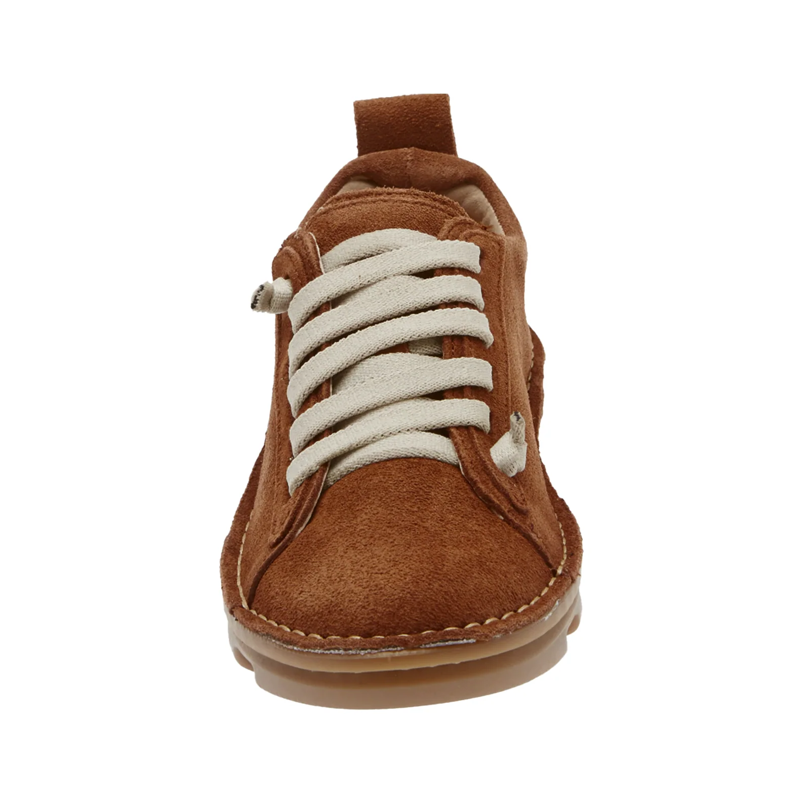 On Foot Silken Low Top Sneaker (Women) - Castana Suede - Image 4