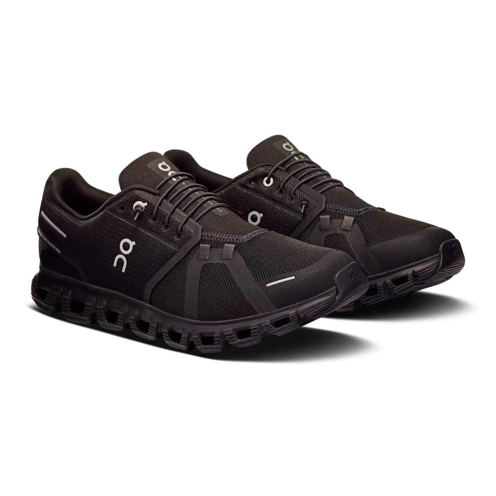 On Running Cloud 6 Running Shoe (Men) - Black/Black - Image 3