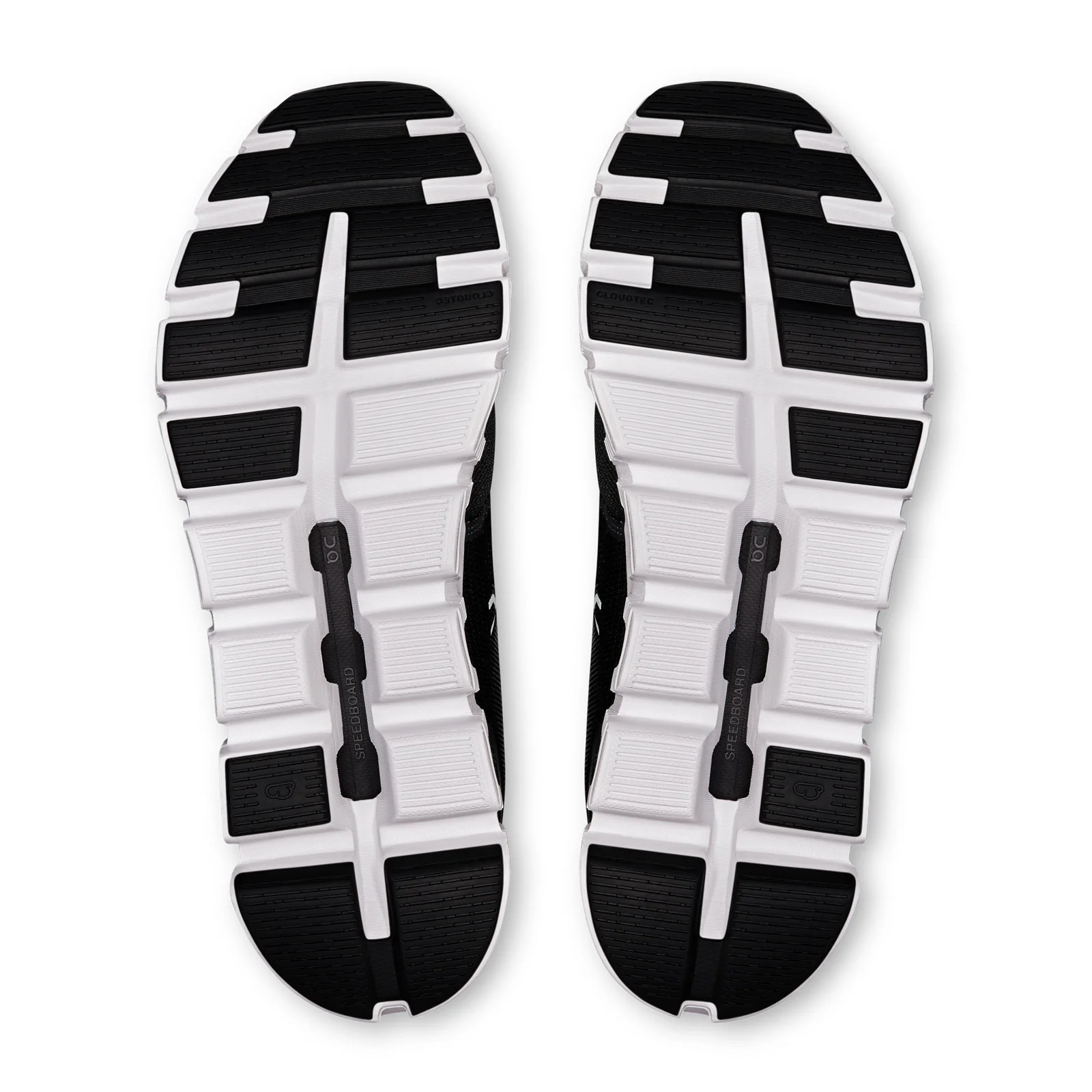 On Running Cloud 6 Running Shoe (Men) - Black/White - Image 6