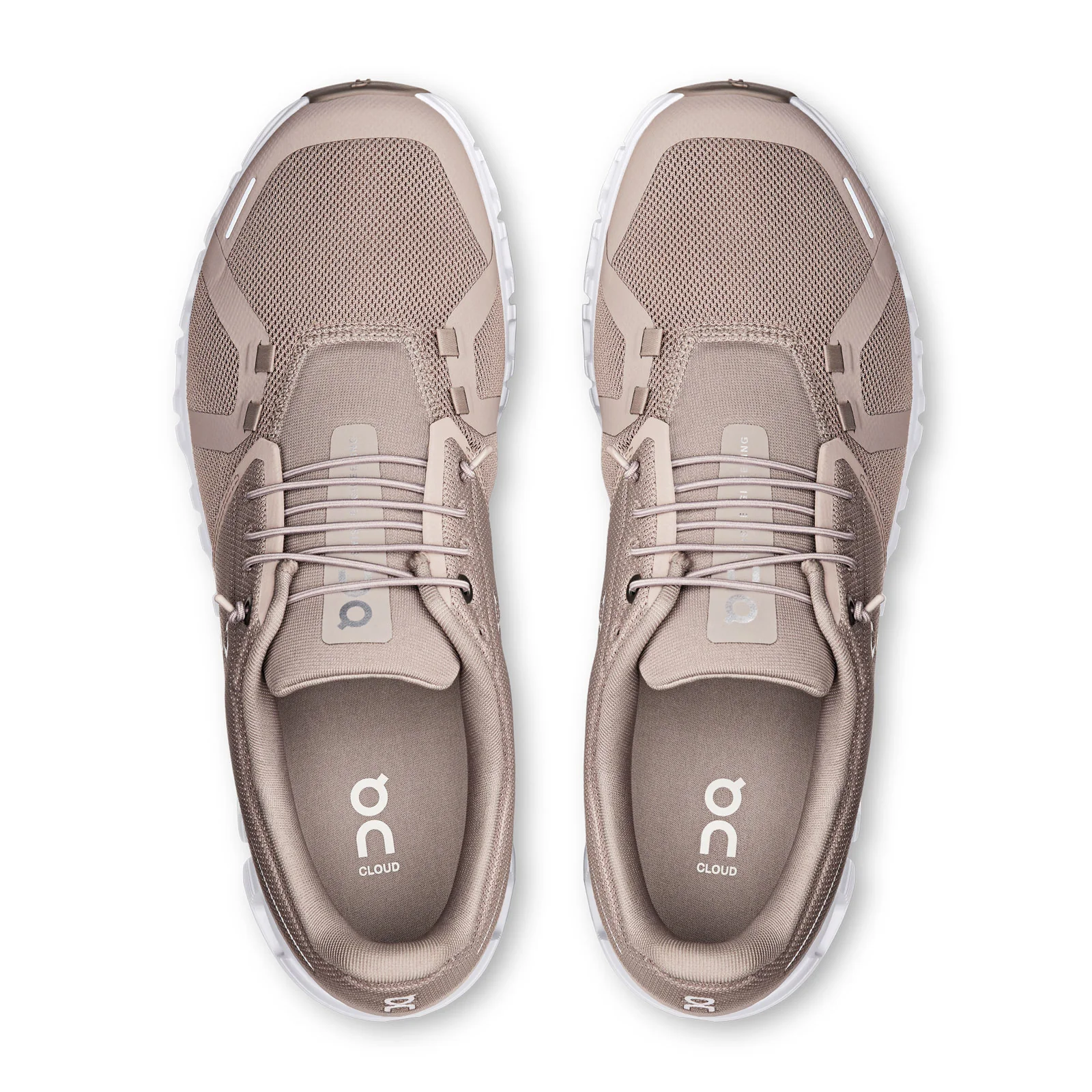 On Running Cloud 6 Running Shoe (Men) - Fog/White - Image 5