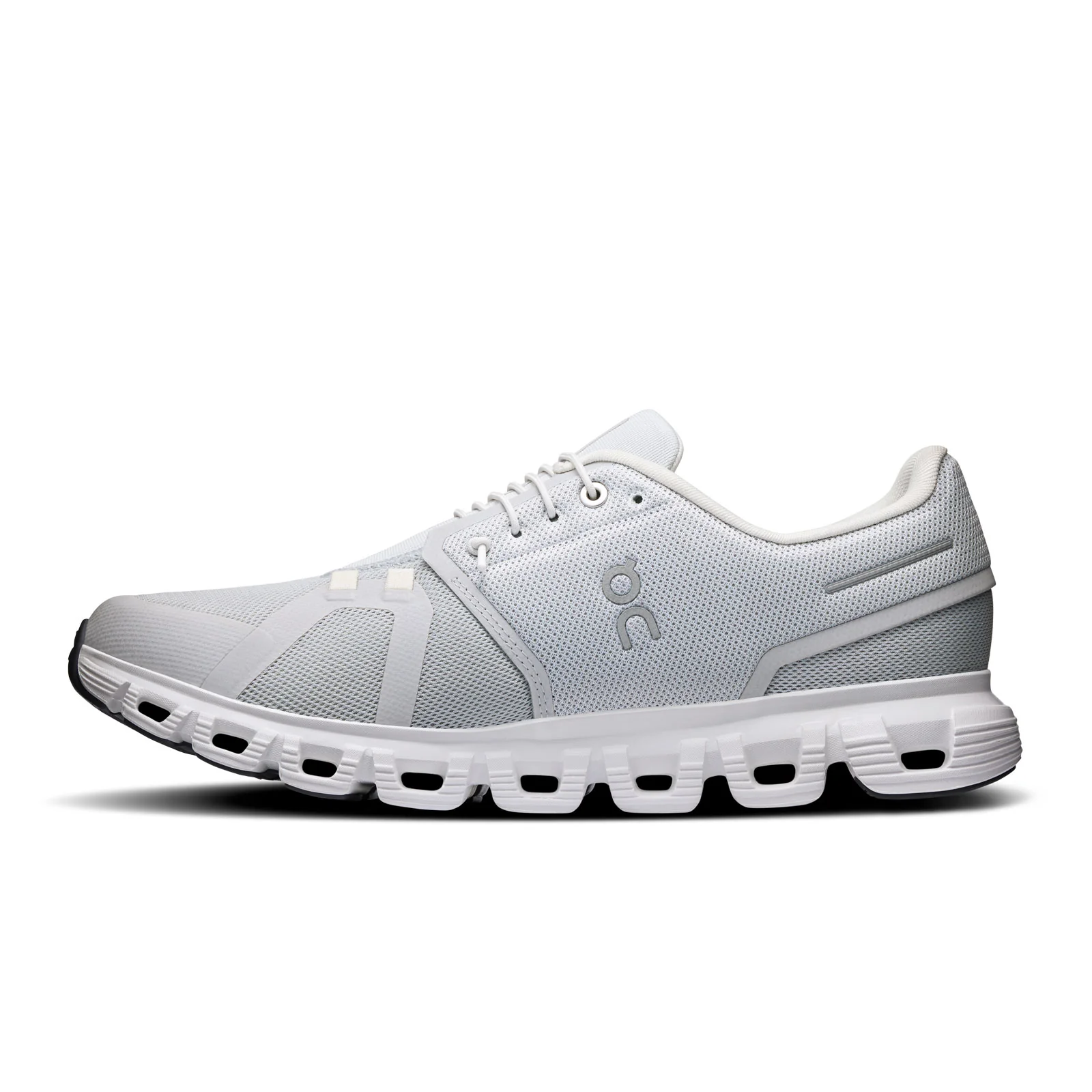 On Running Cloud 6 Running Shoe (Men) - Glacier/White - Image 2