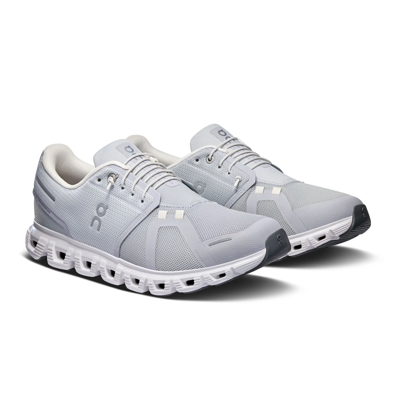 On Running Cloud 6 Running Shoe (Men) - Glacier/White - Image 3