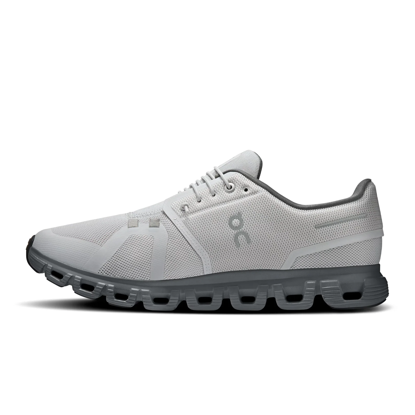 On Running Cloud 6 Running Shoe (Men) - Wolf/Rock - Image 2