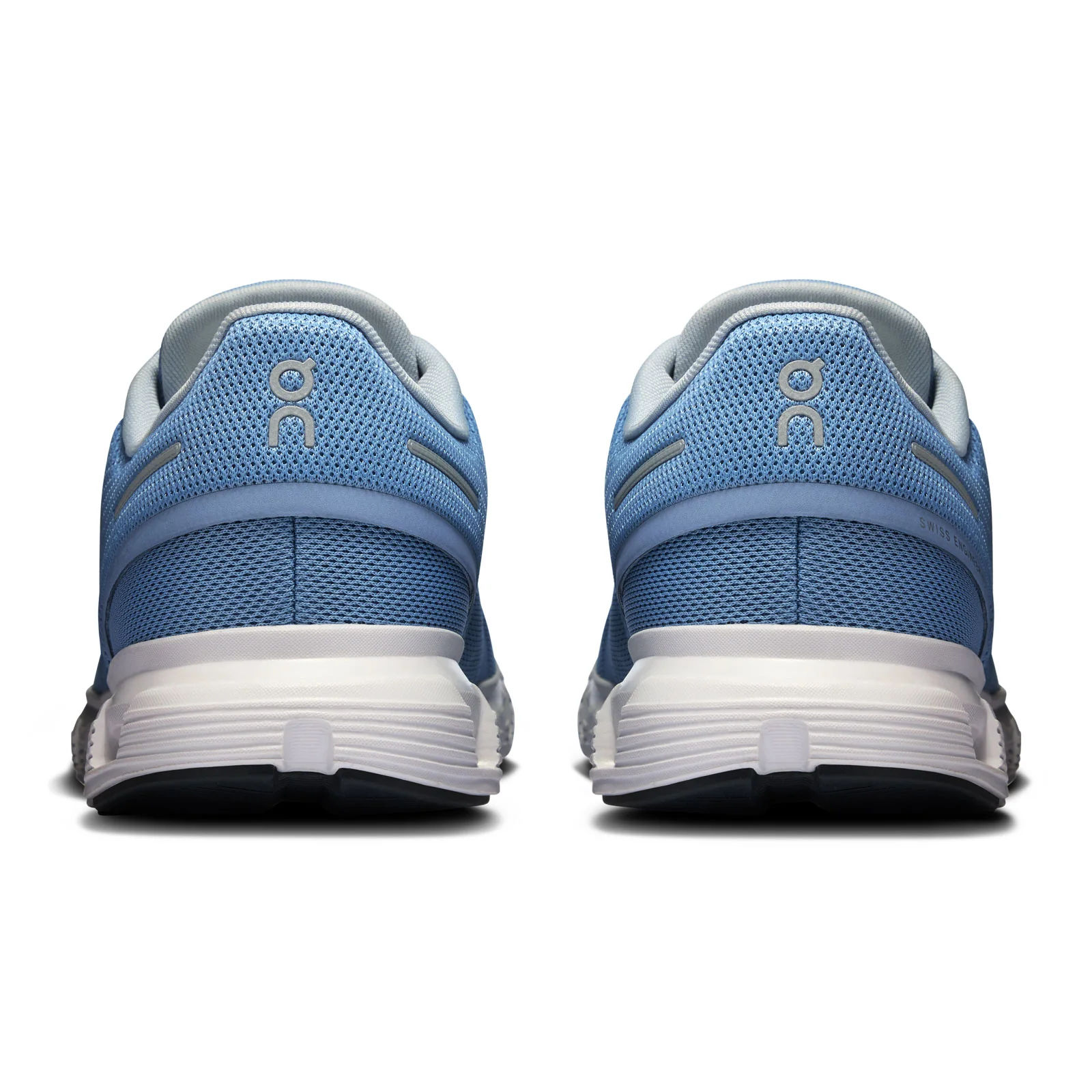 On Running Cloud 6 Running Shoe (Women) - Chambray/White - Image 4