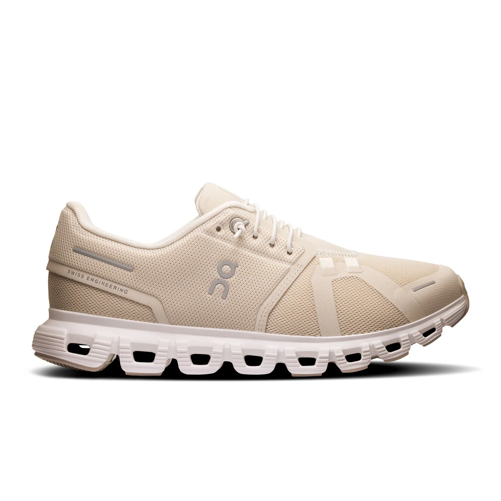 On Running Cloud 6 Running Shoe (Women) - Pearl/White