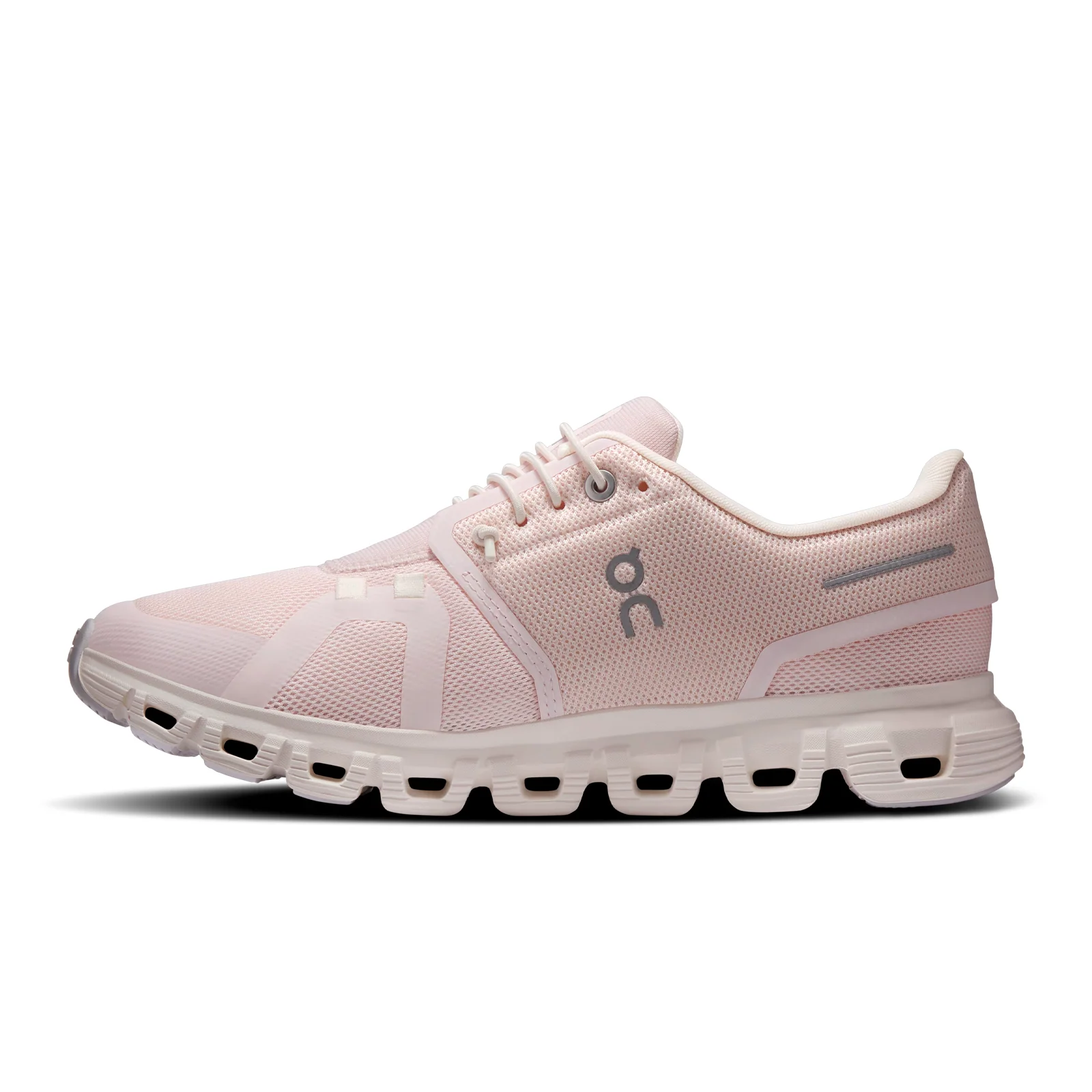 On Running Cloud 6 Running Shoe (Women) - Salt/Gardenia - Image 2