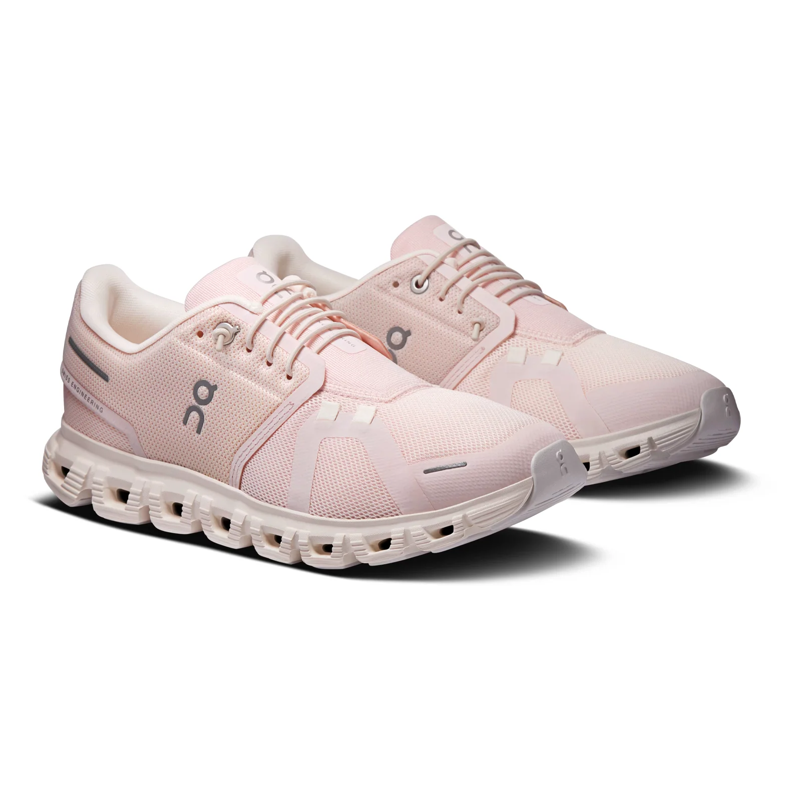 On Running Cloud 6 Running Shoe (Women) - Salt/Gardenia - Image 3