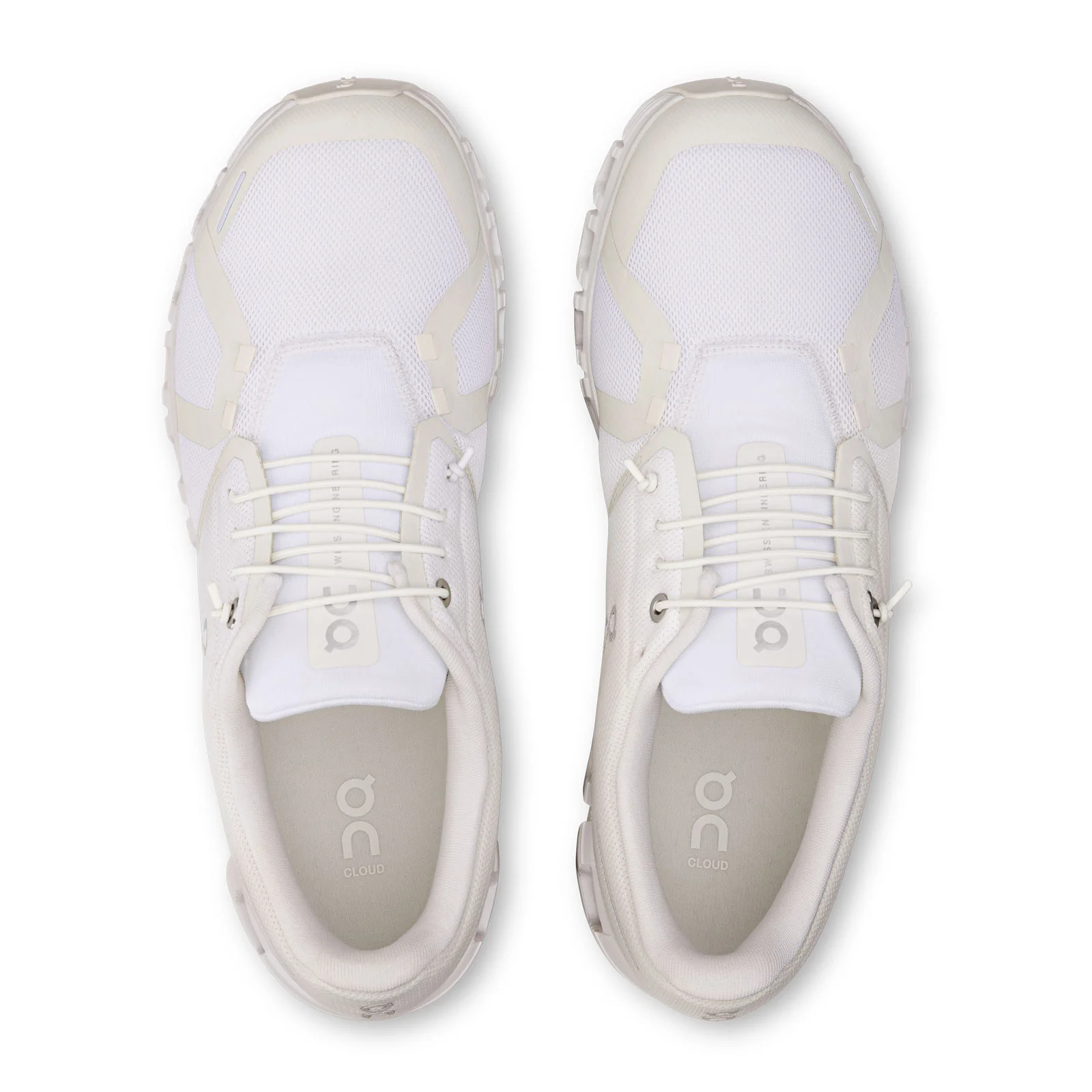 On Running Cloud 6 Running Shoe (Women) - White/White - Image 4