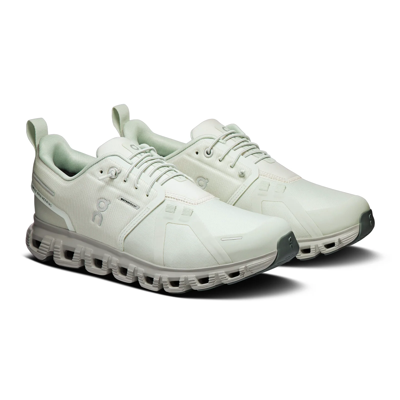 On Running Cloud 6 Waterproof Running Shoe (Women) - Iceberg/Tin - Image 3