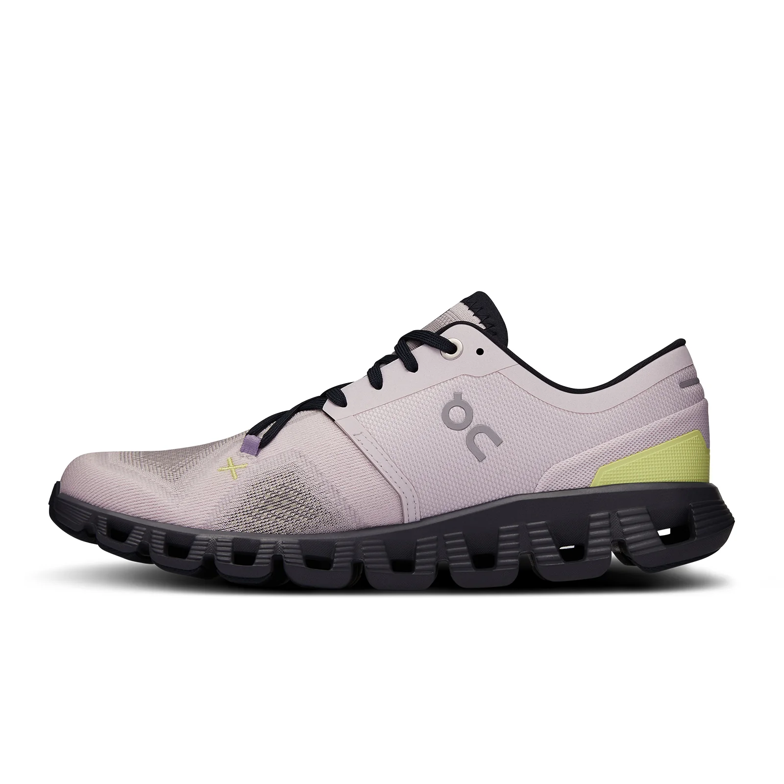 On Running Cloud X 3 Running Shoe (Women) - Orchid/Iron - Image 2