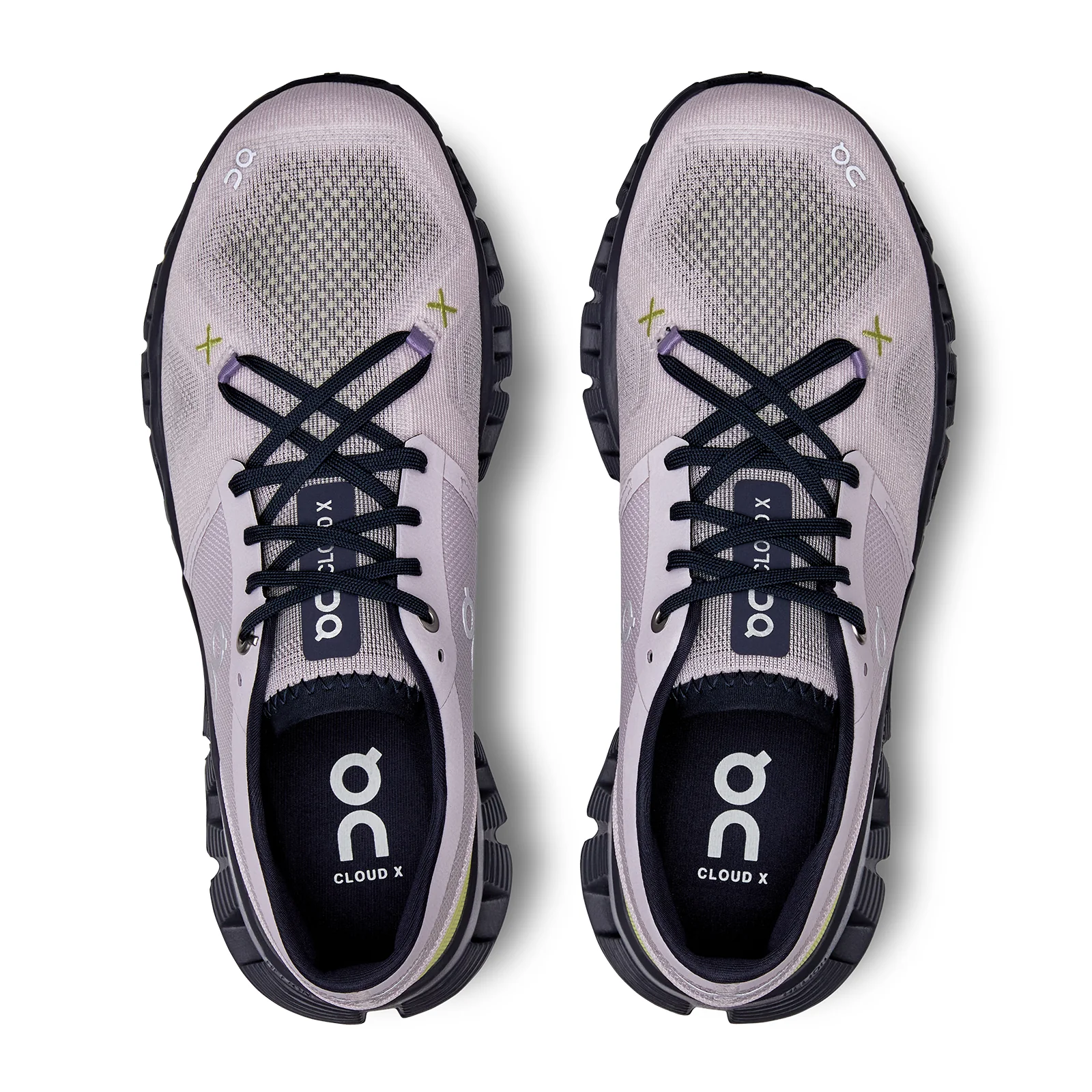 On Running Cloud X 3 Running Shoe (Women) - Orchid/Iron - Image 3