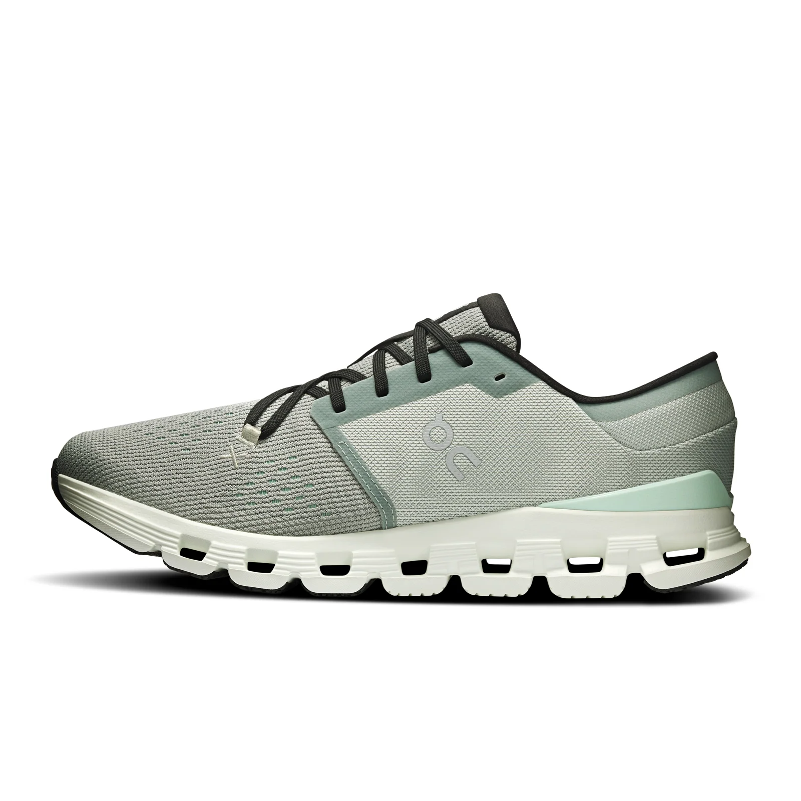 On Running Cloud X 4 Running Shoe (Men) - Tin/Iceberg - Image 2