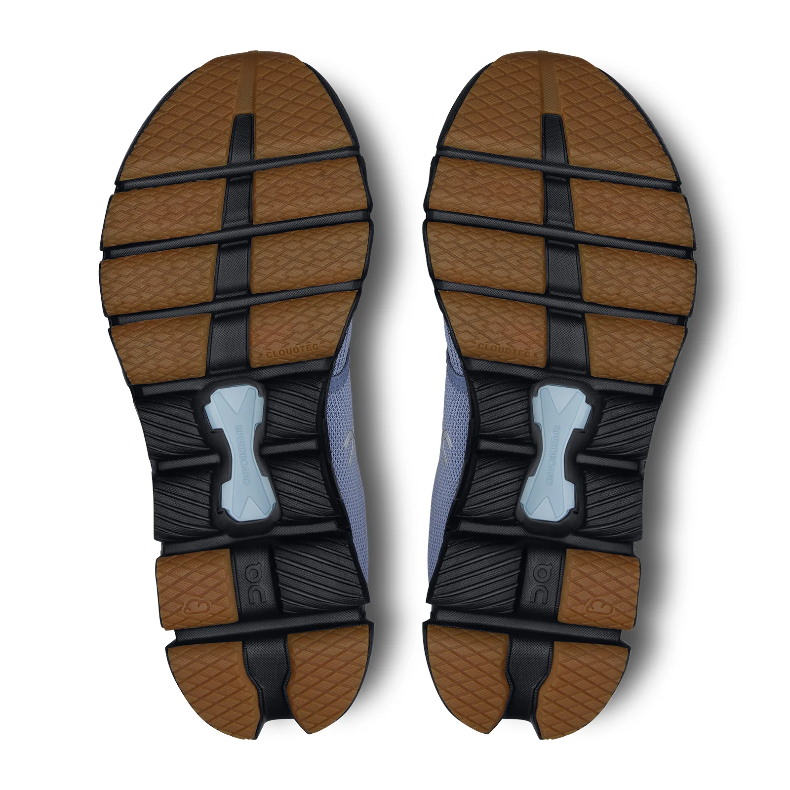 On Running Cloud X4 Running Shoe (Women) - Feather/Black - Image 5