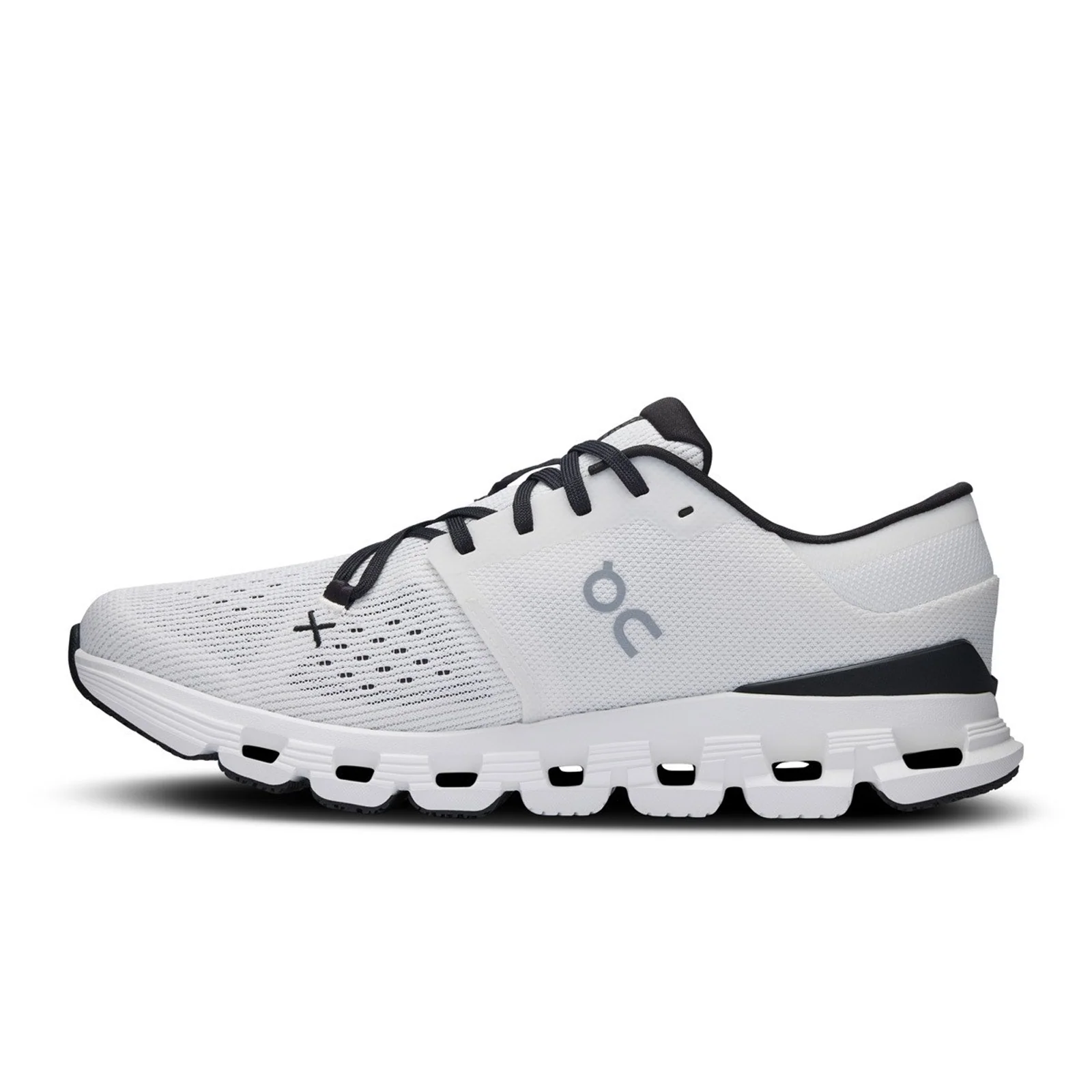 On Running Cloud X 4 Running Shoe (Women) - Ivory/Black - Image 2