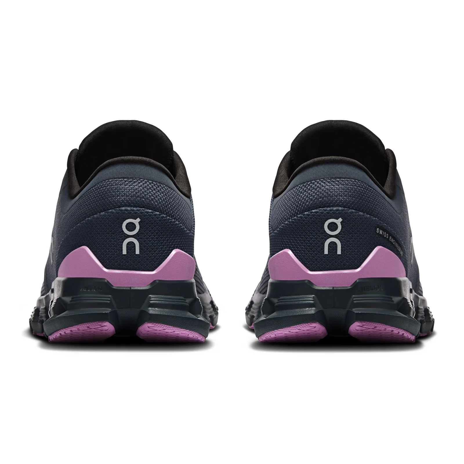 On Running Cloud X 4 Running Shoe (Women) - Navy/Sakura - Image 6