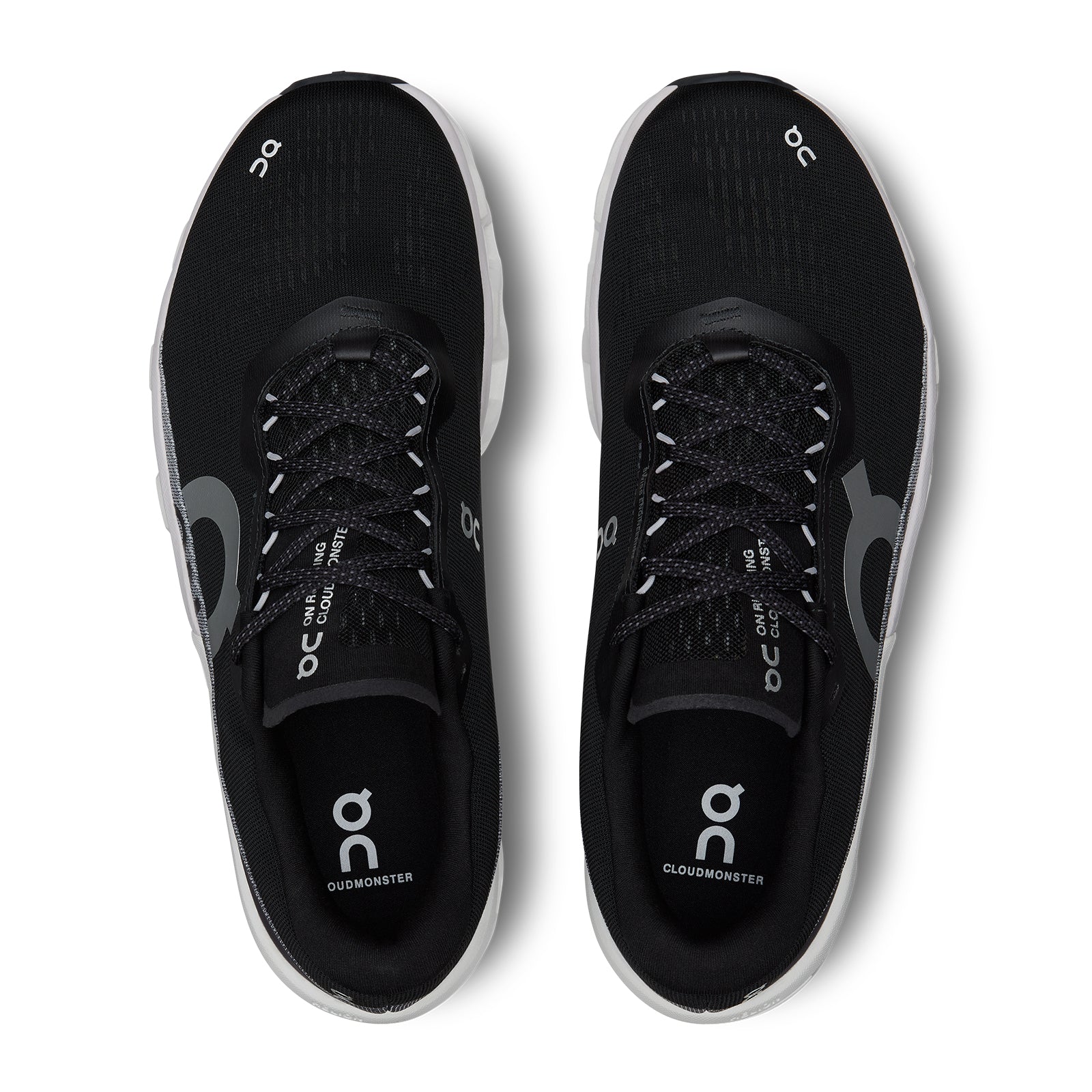 On Running Cloudmonster 2 Running Shoe (Men) - Black/Frost - Image 3