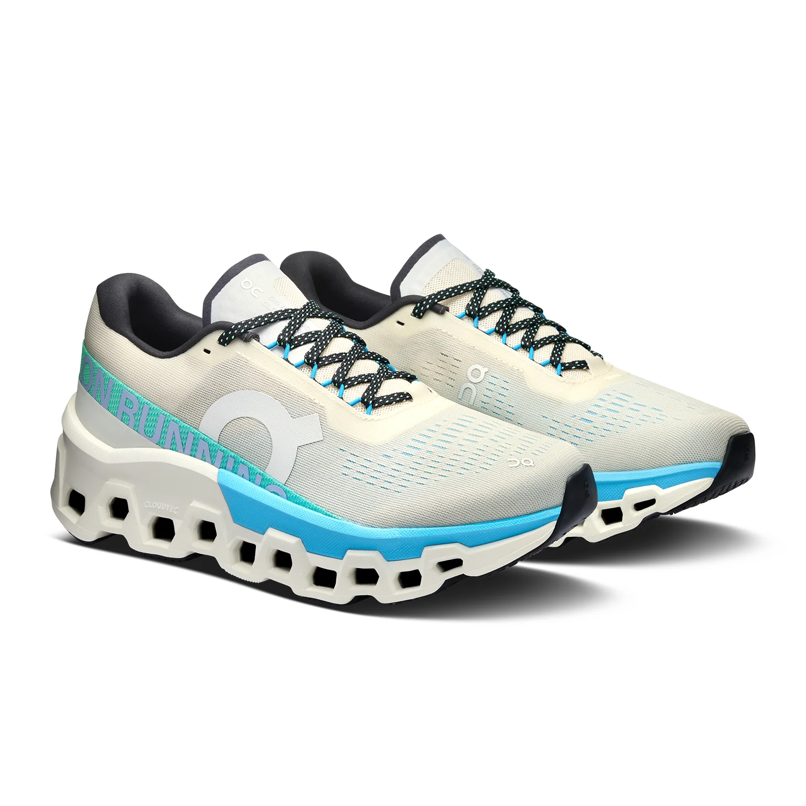 On Running Cloudmonster 2 Running Shoe (Women) - Cream/Horizon - Image 3