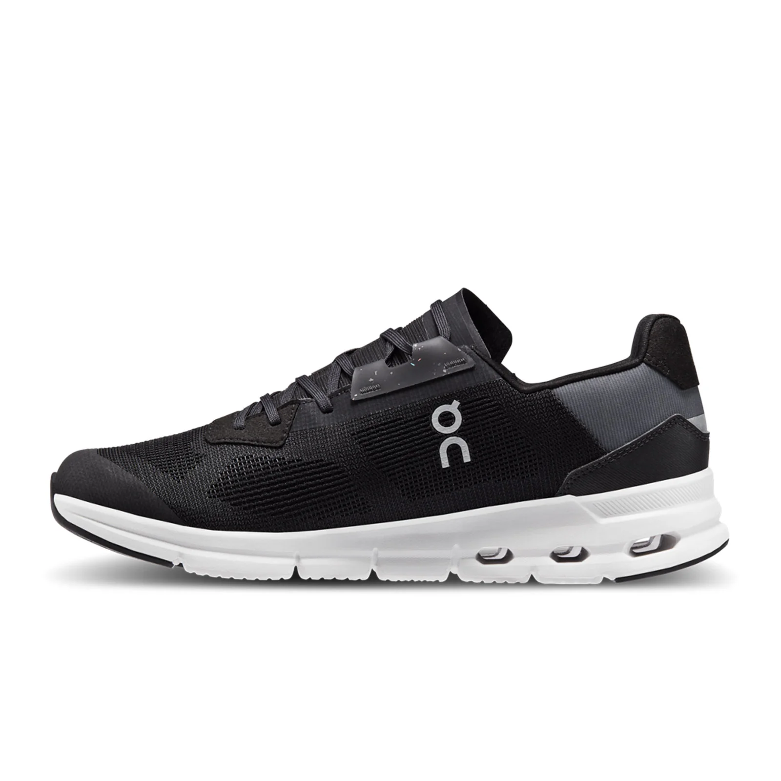 On Running Cloudrift Running Shoe (Men) - Black/White - Image 2