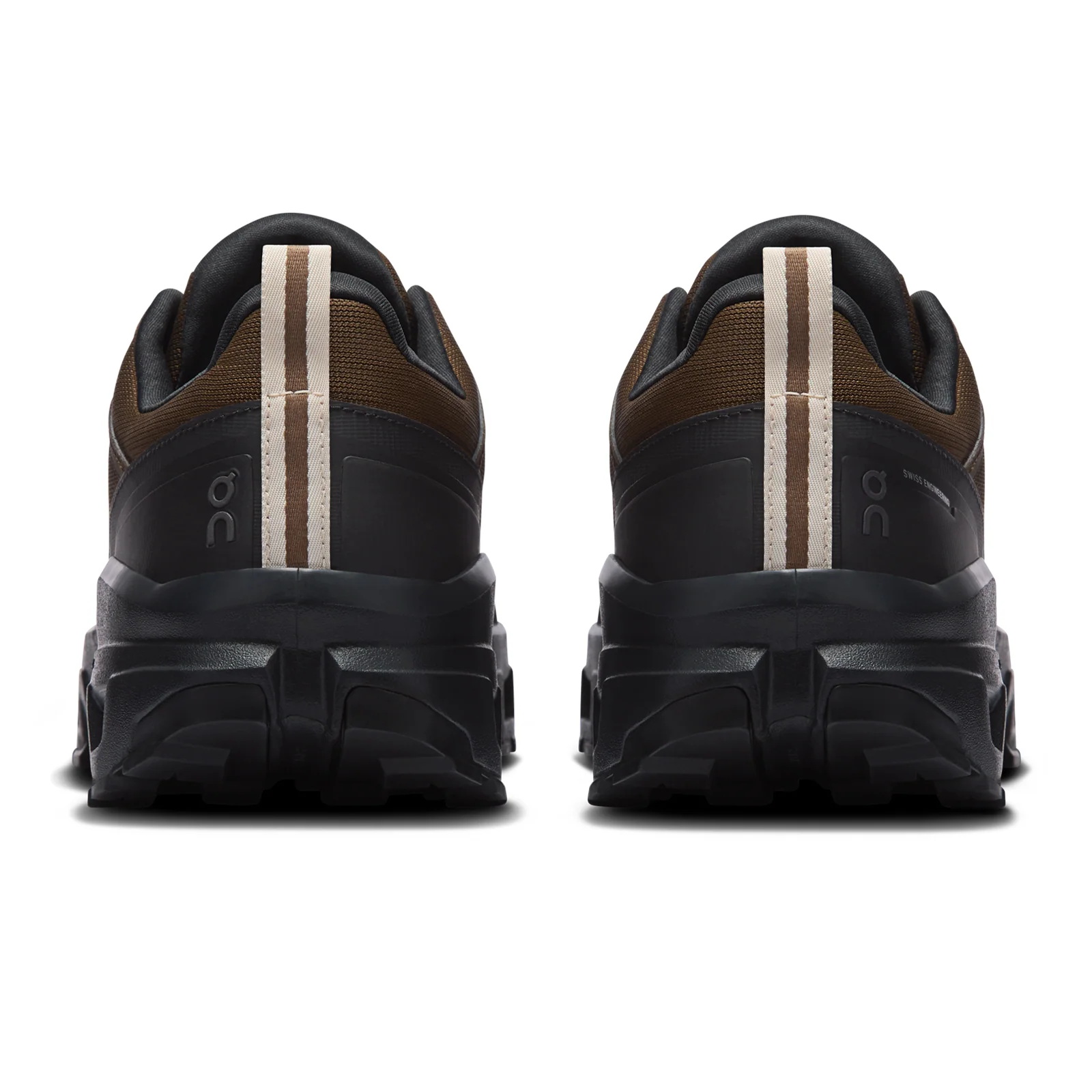 On Running Cloudrock Low Waterproof Hiking Shoe (Men) - Earth/Black - Image 4