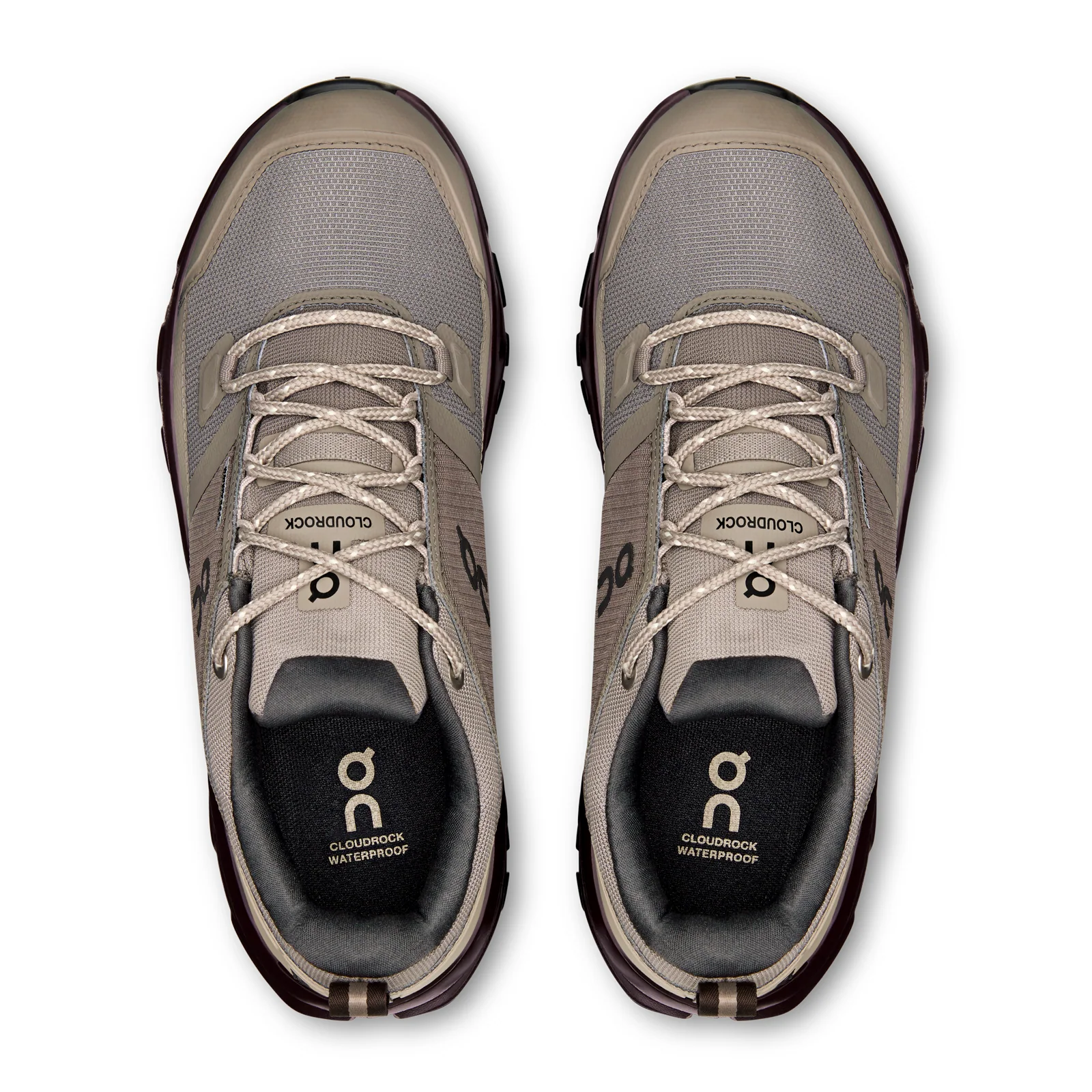 On Running Cloudrock Low Waterproof Hiking Shoe (Women) - Cinder/Ox - Image 5