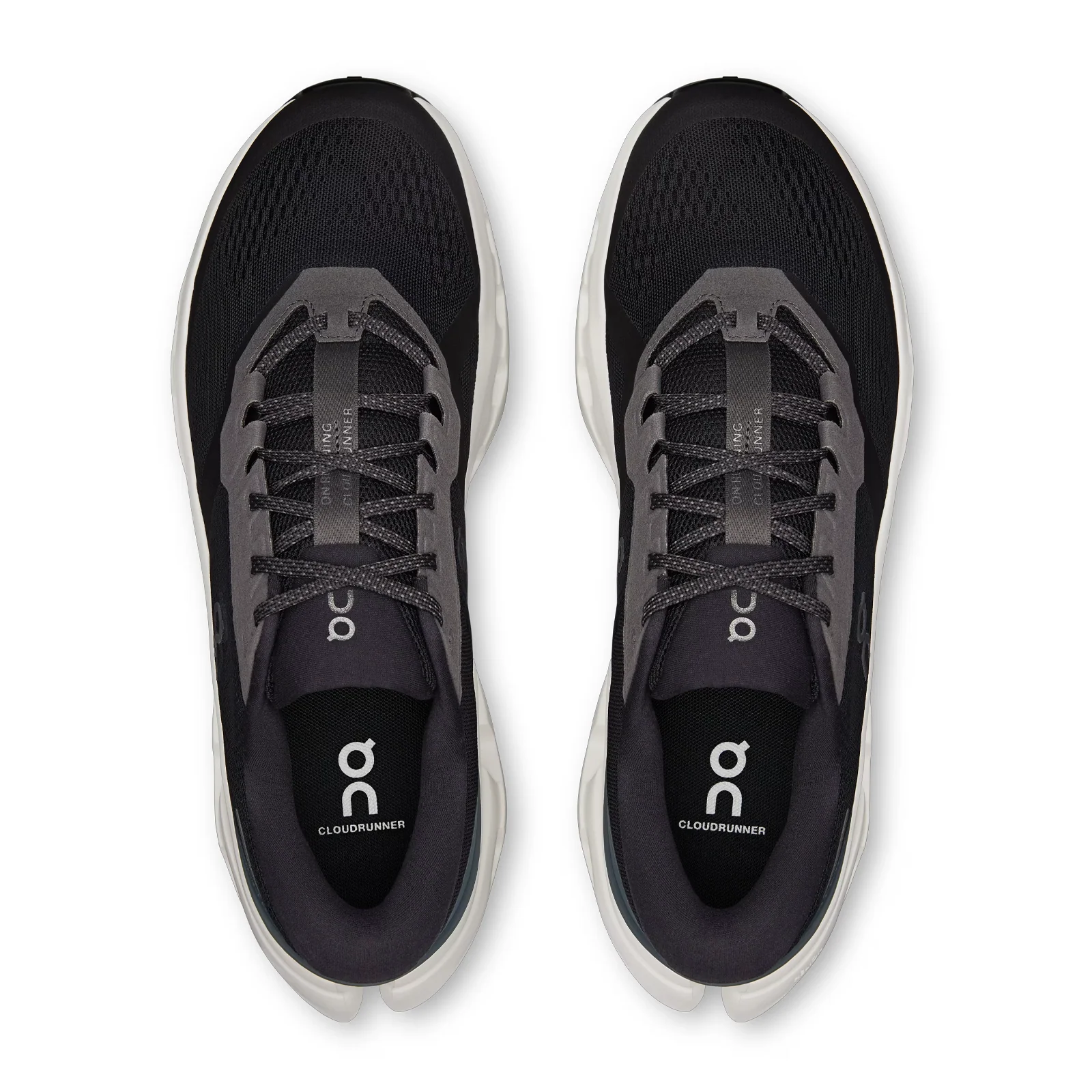 On Running Cloudrunner 3 Running Shoe (Men) - Black/Ivory - Image 5