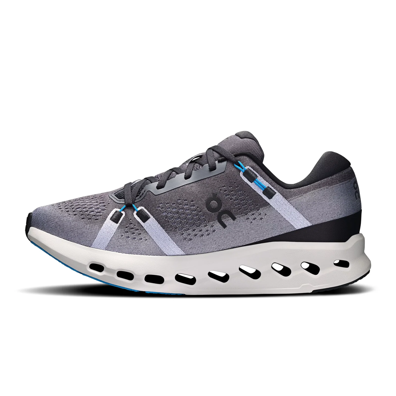 On Running Cloudsurfer 2 Running Shoe (Men) - Black/Malibu - Image 2