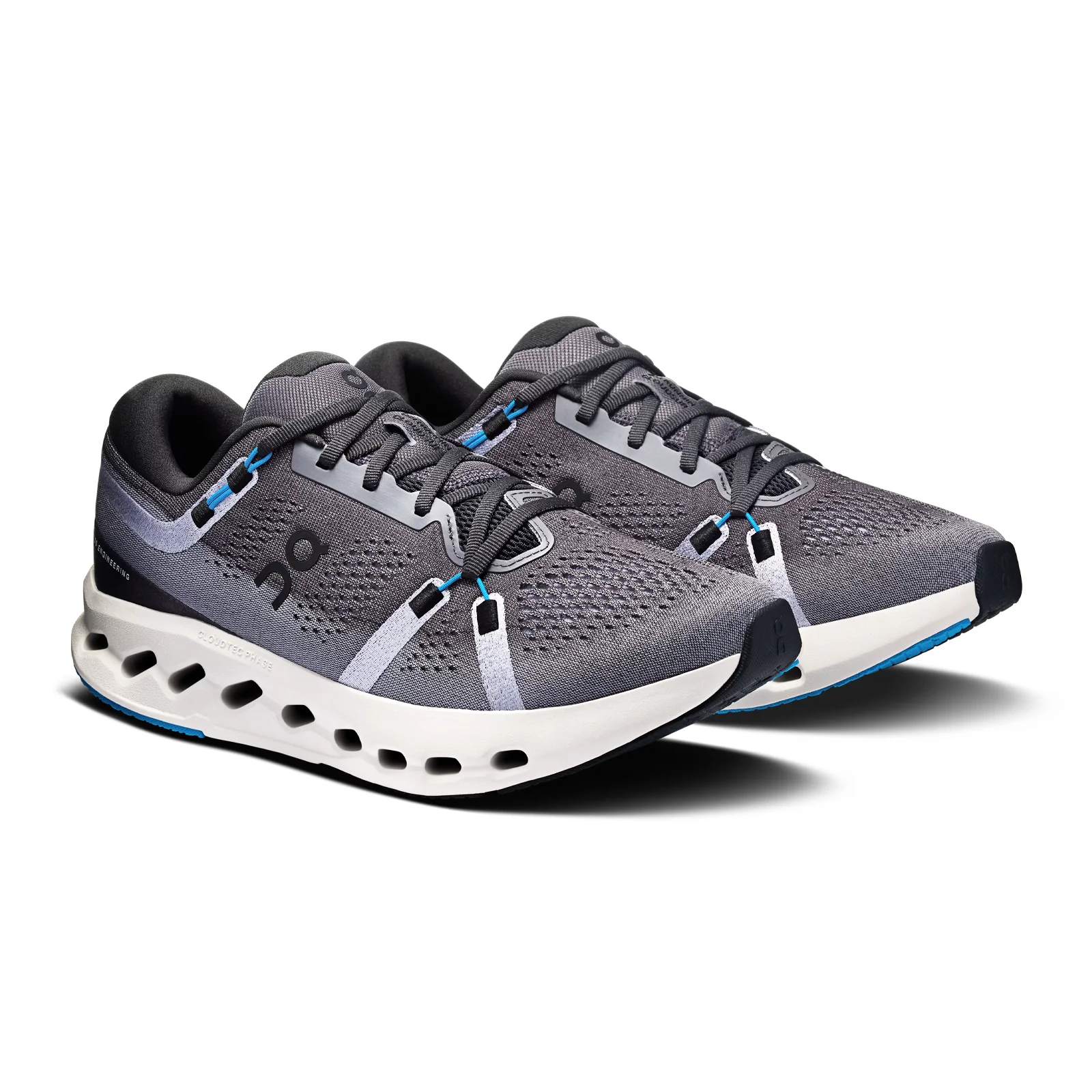 On Running Cloudsurfer 2 Running Shoe (Men) - Black/Malibu - Image 3