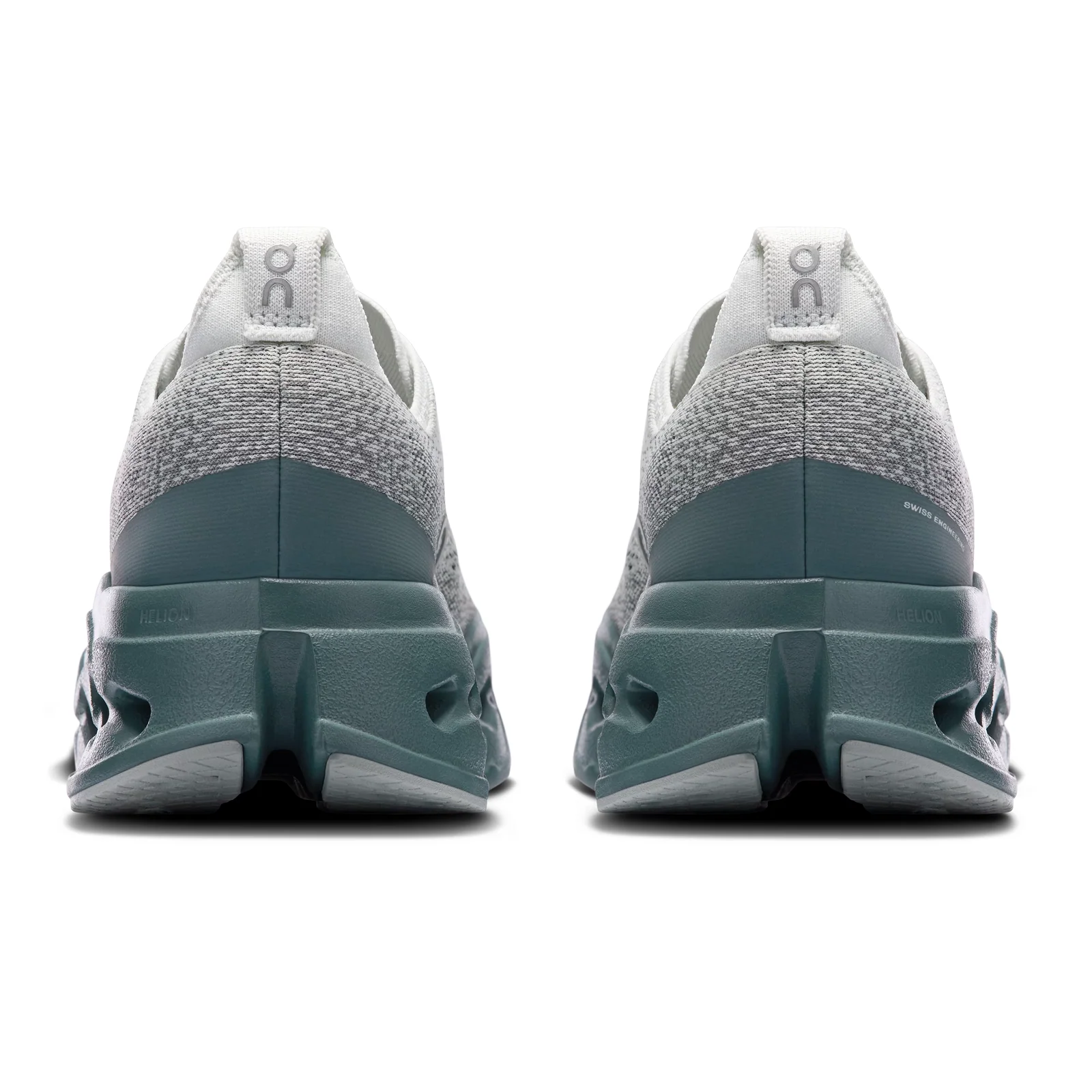 On Running Cloudsurfer Max Running Shoe (Men) - Iceberg/Olive - Image 4