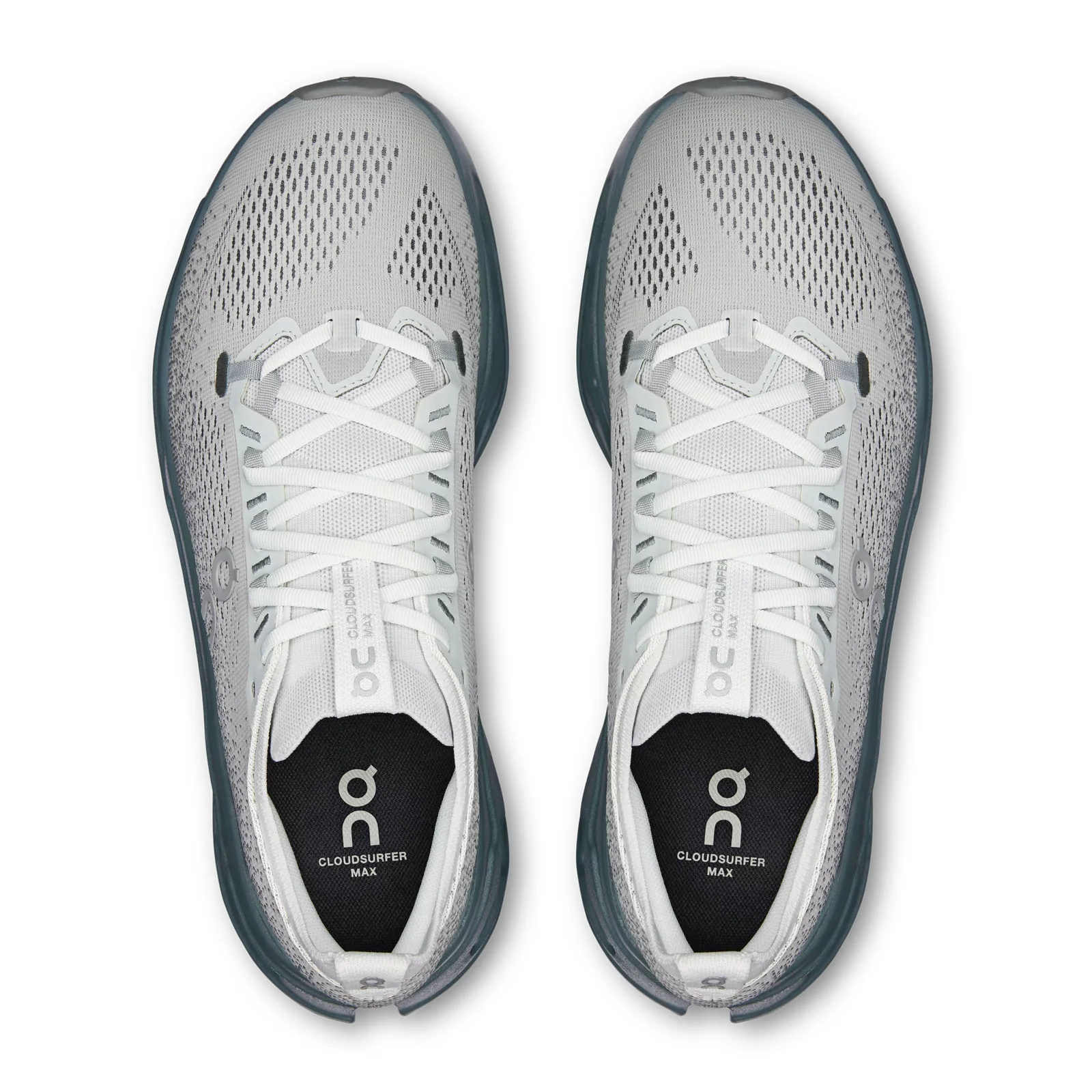 On Running Cloudsurfer Max Running Shoe (Men) - Iceberg/Olive - Image 5