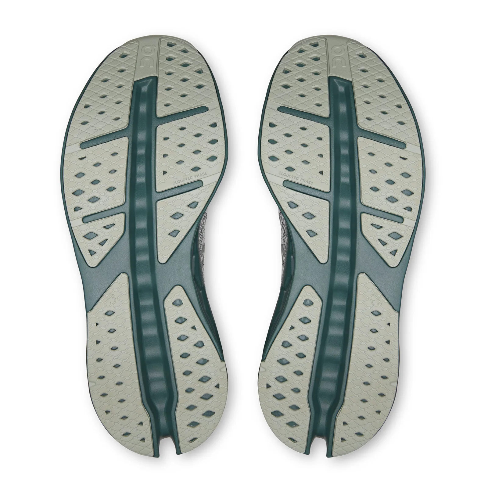 On Running Cloudsurfer Max Running Shoe (Men) - Iceberg/Olive - Image 6