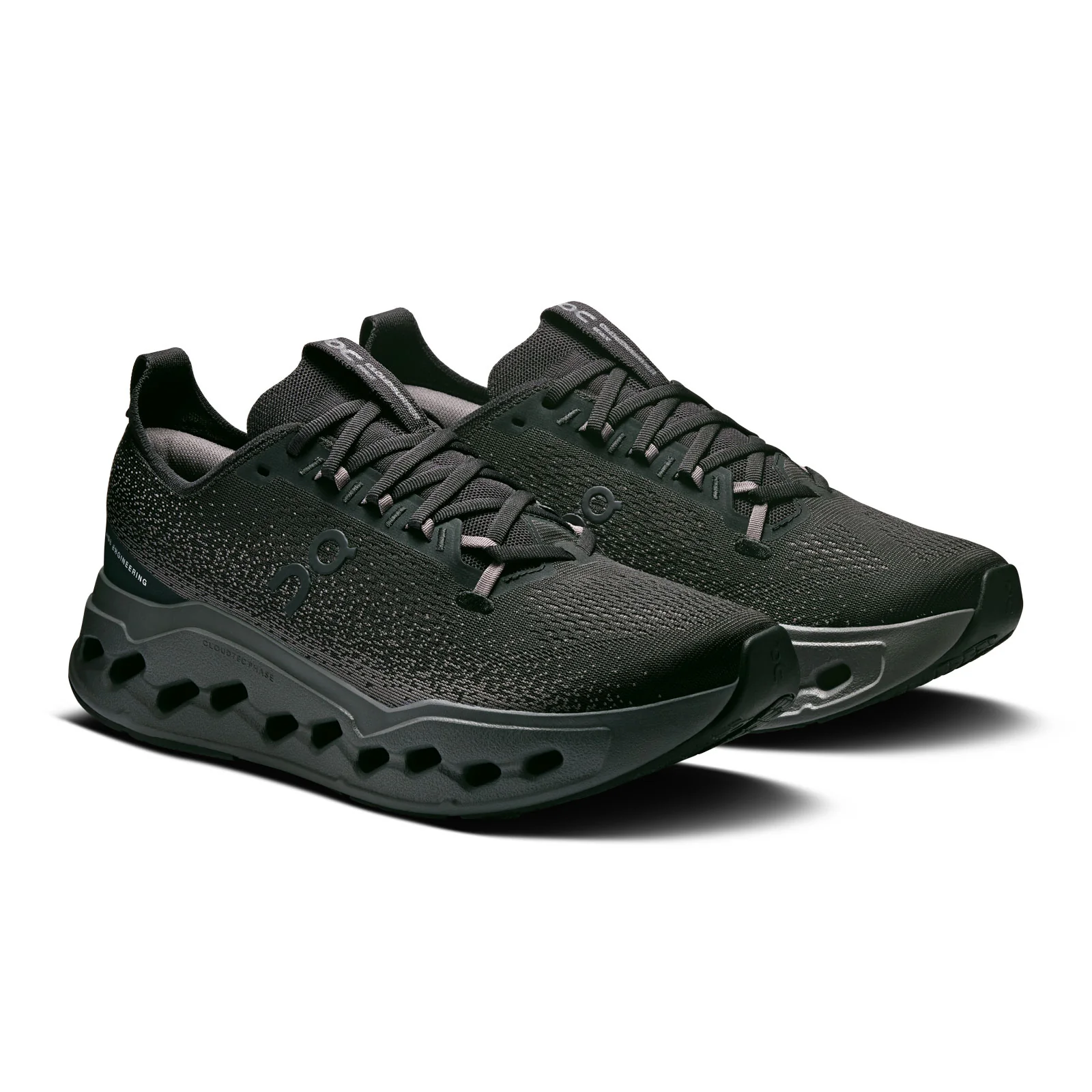 On Running Cloudsurfer Max Wide Running Shoe (Women) - Black/Eclipse - Image 3