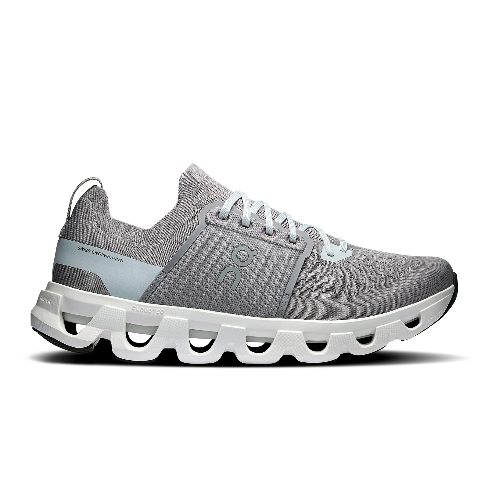 On Running Cloudswift 4 Running Shoe (Men) - Alloy/Glacier