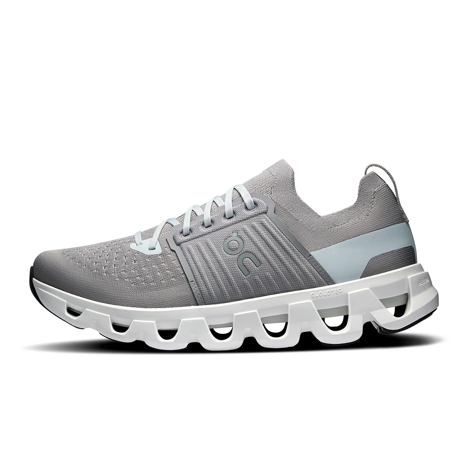 On Running Cloudswift 4 Running Shoe (Men) - Alloy/Glacier - Image 2