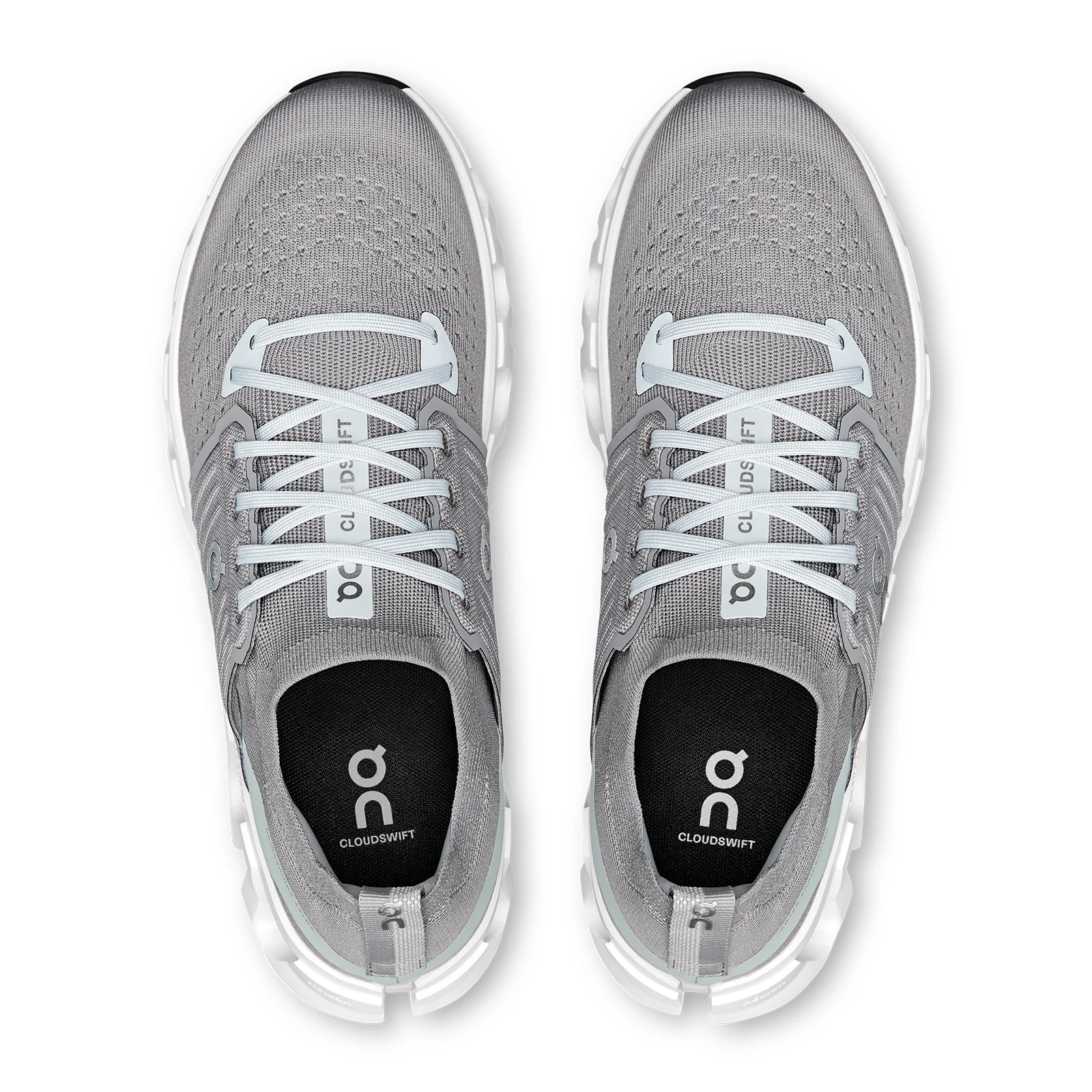 On Running Cloudswift 4 Running Shoe (Men) - Alloy/Glacier - Image 5