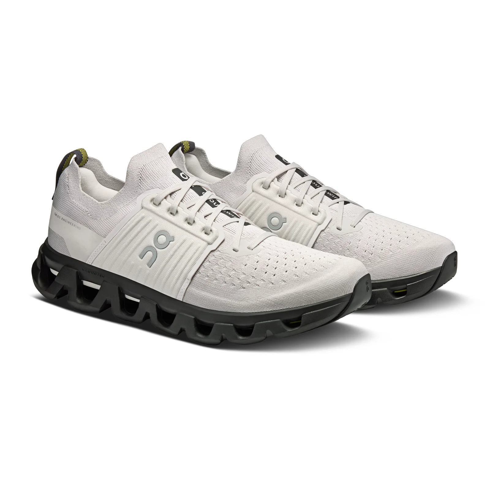 On Running Cloudswift 4 Running Shoe (Men) - Wolf/Black - Image 3