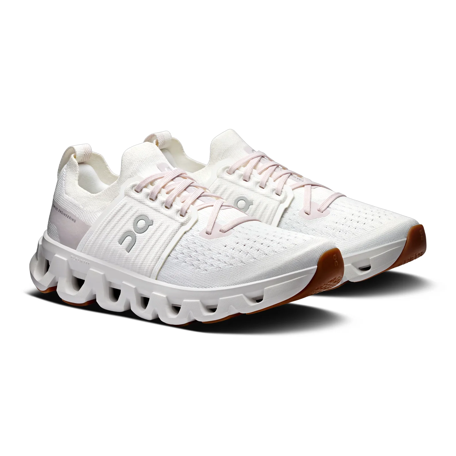 On Running Cloudswift 4 Running Shoe (Women) - White/Lily - Image 3