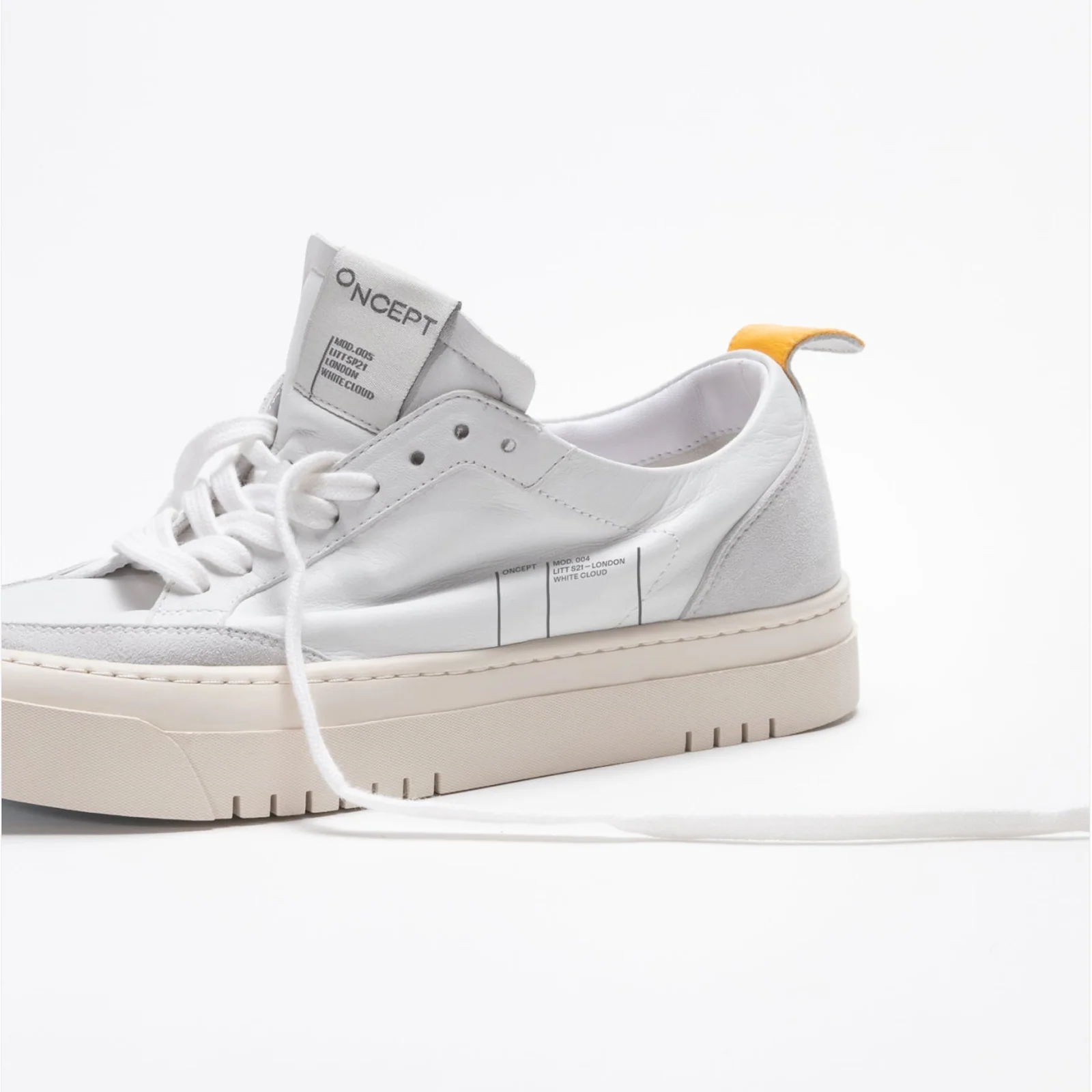 Oncept London Sneaker (Men) - White Cloud - Image 5