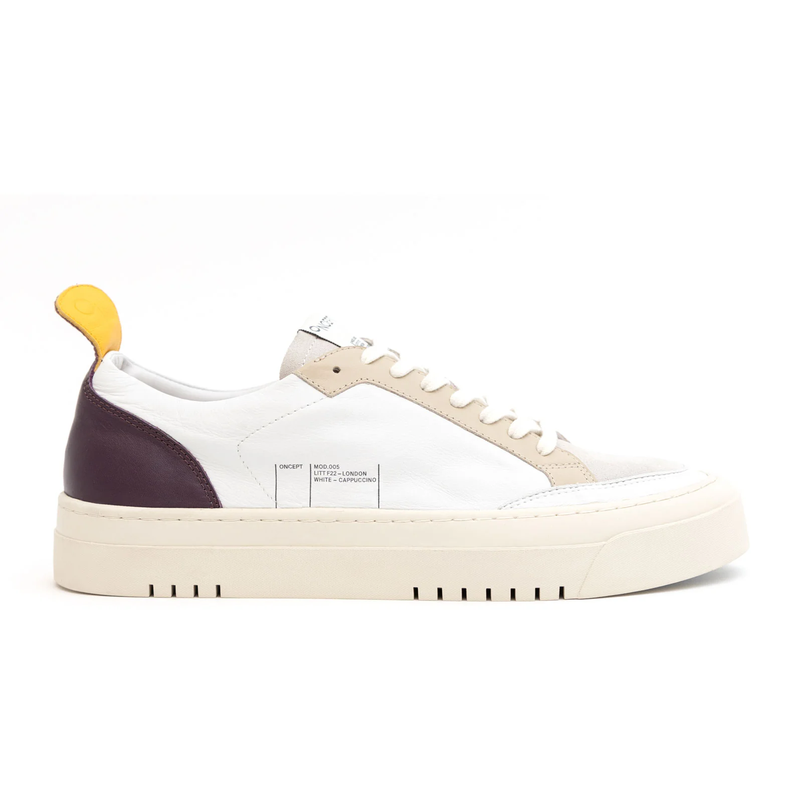 Oncept London Sneaker (Women) - White/Cappuccino