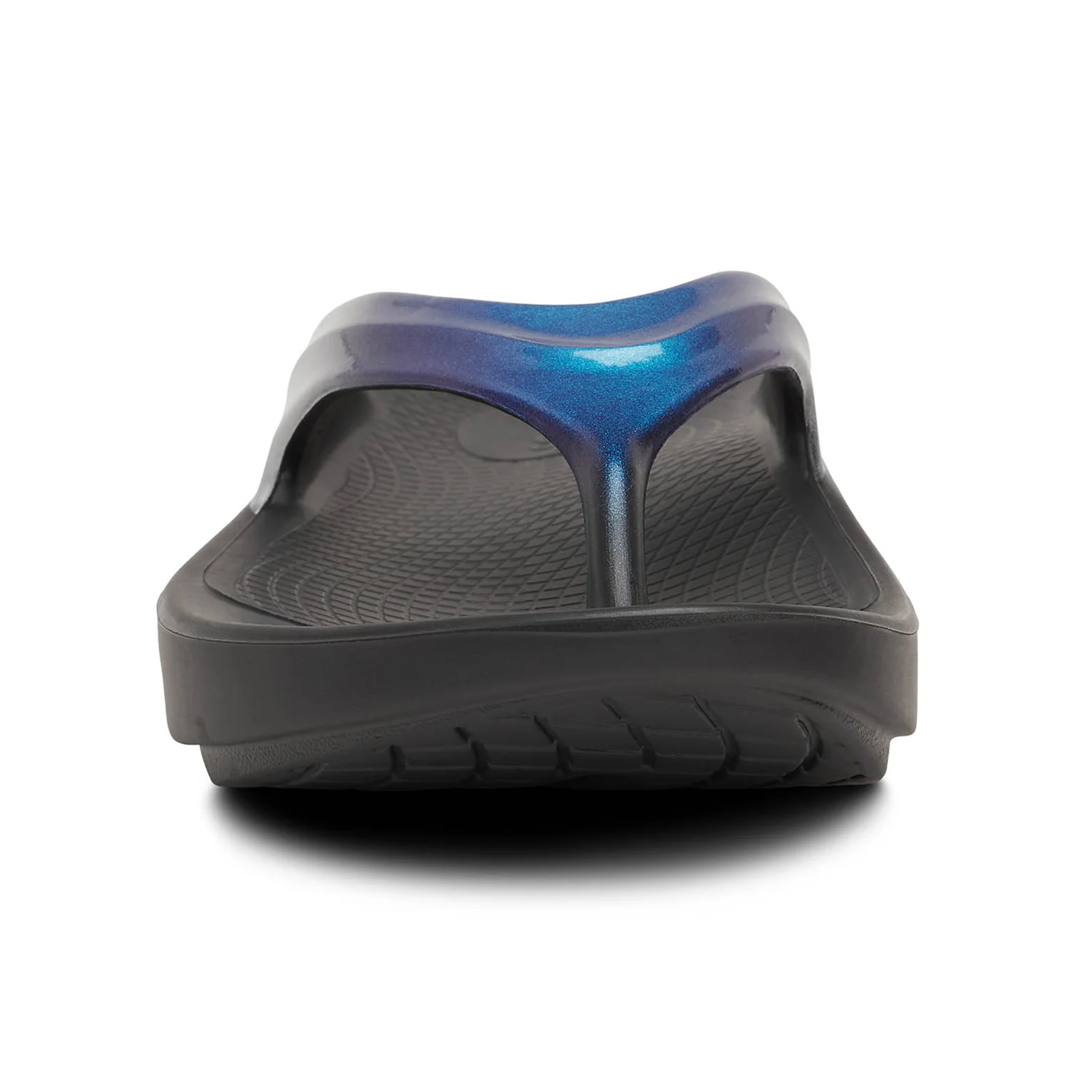 Oofos OOlala Luxe Sandal (Women) - Shimmer Blue - Image 4