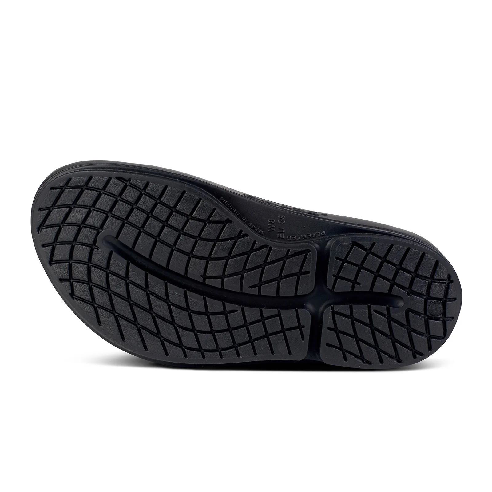 Oofos OOmega OOahh Slide Sandal (Women) - Black - Image 5