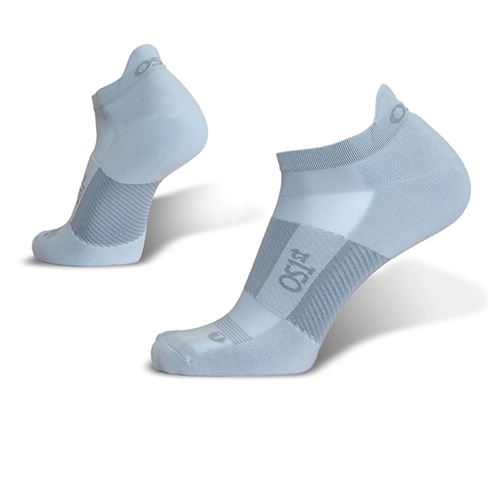 OS1st TA4 Thin Air No Show Sock (Unisex) - Grey - Image 2
