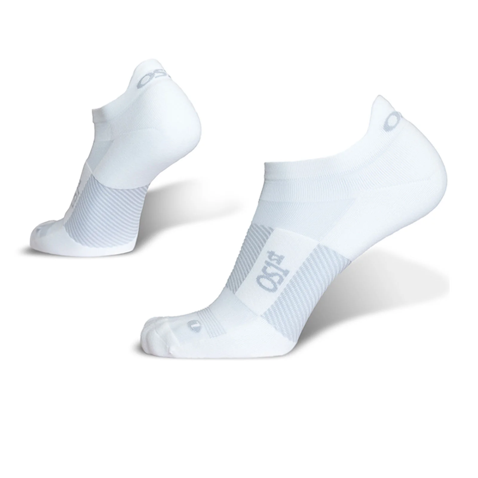 OS1st TA4 Thin Air No Show Sock (Unisex) - White - Image 2