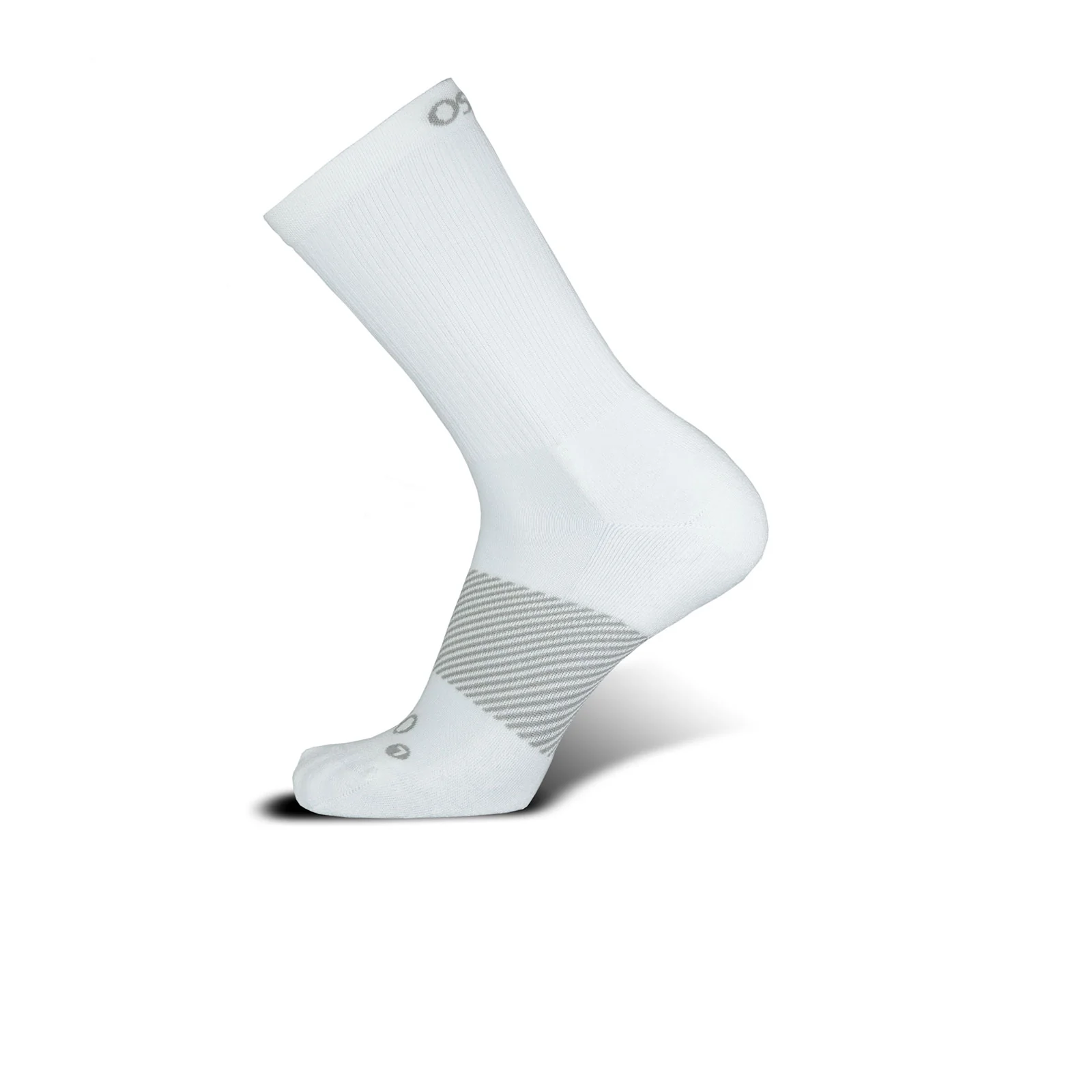 OS1st Wicked Comfort Crew Sock (Unisex) - White - Image 2