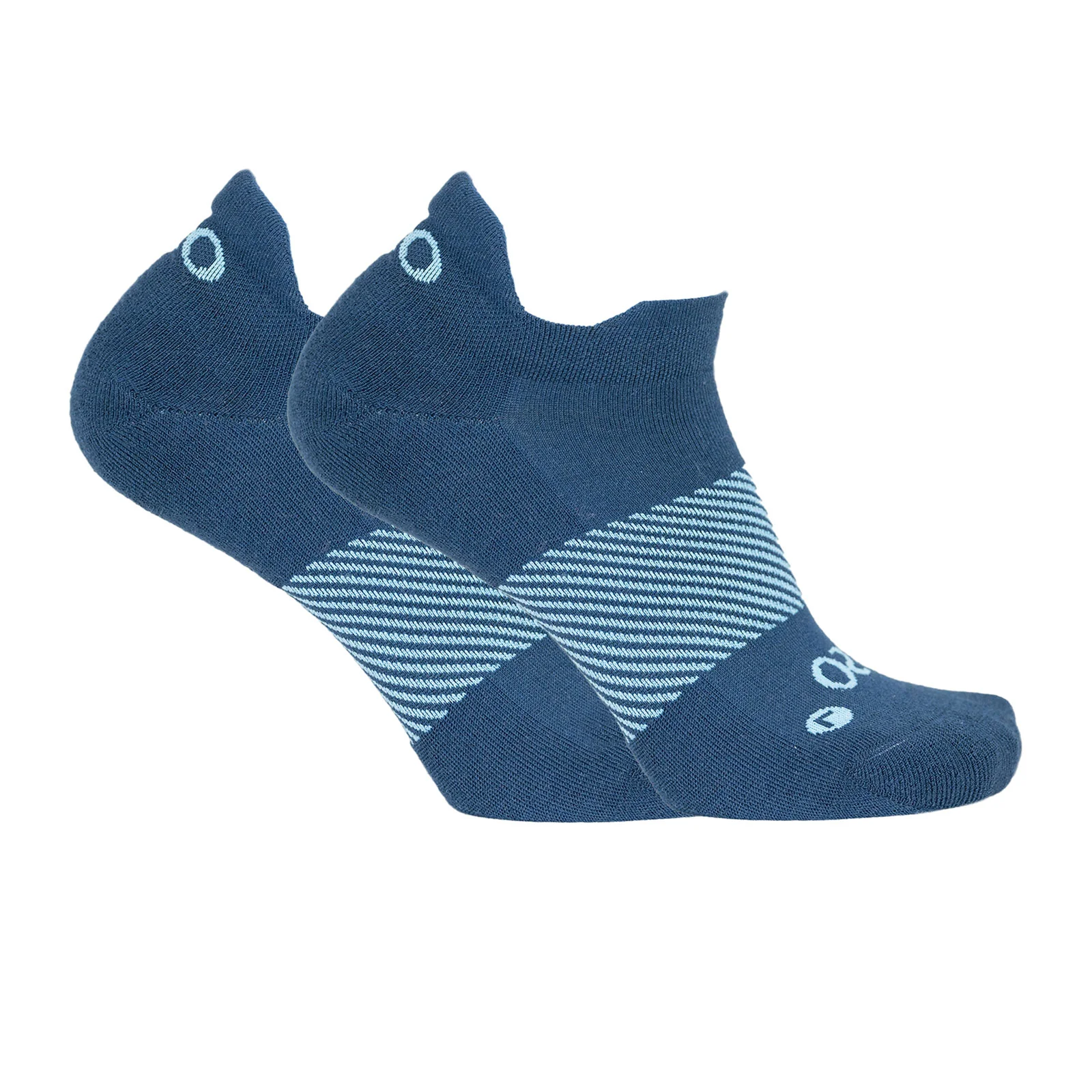 OS1st Wicked Comfort No Show Sock (Unisex) - Navy